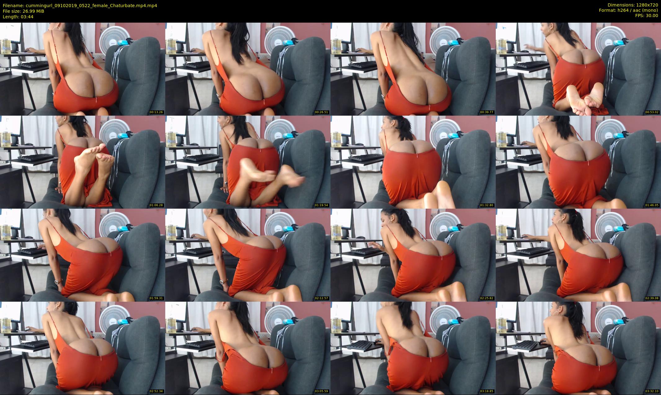 cummingurl — 4 minute Chaturbate couple cam show recording, 720p, Oct 9, 2019