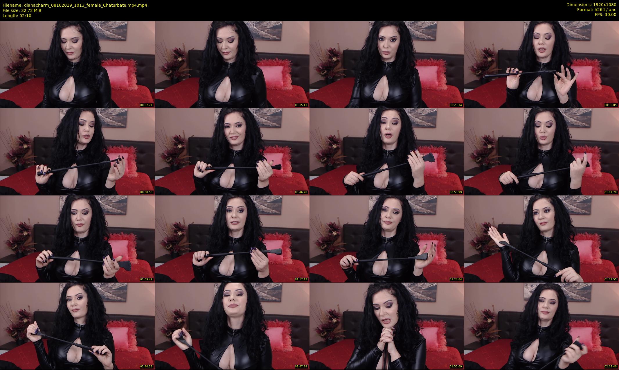 dianacharm — 3 minute Chaturbate female cam show recording, 1080p, Oct 8, 2019