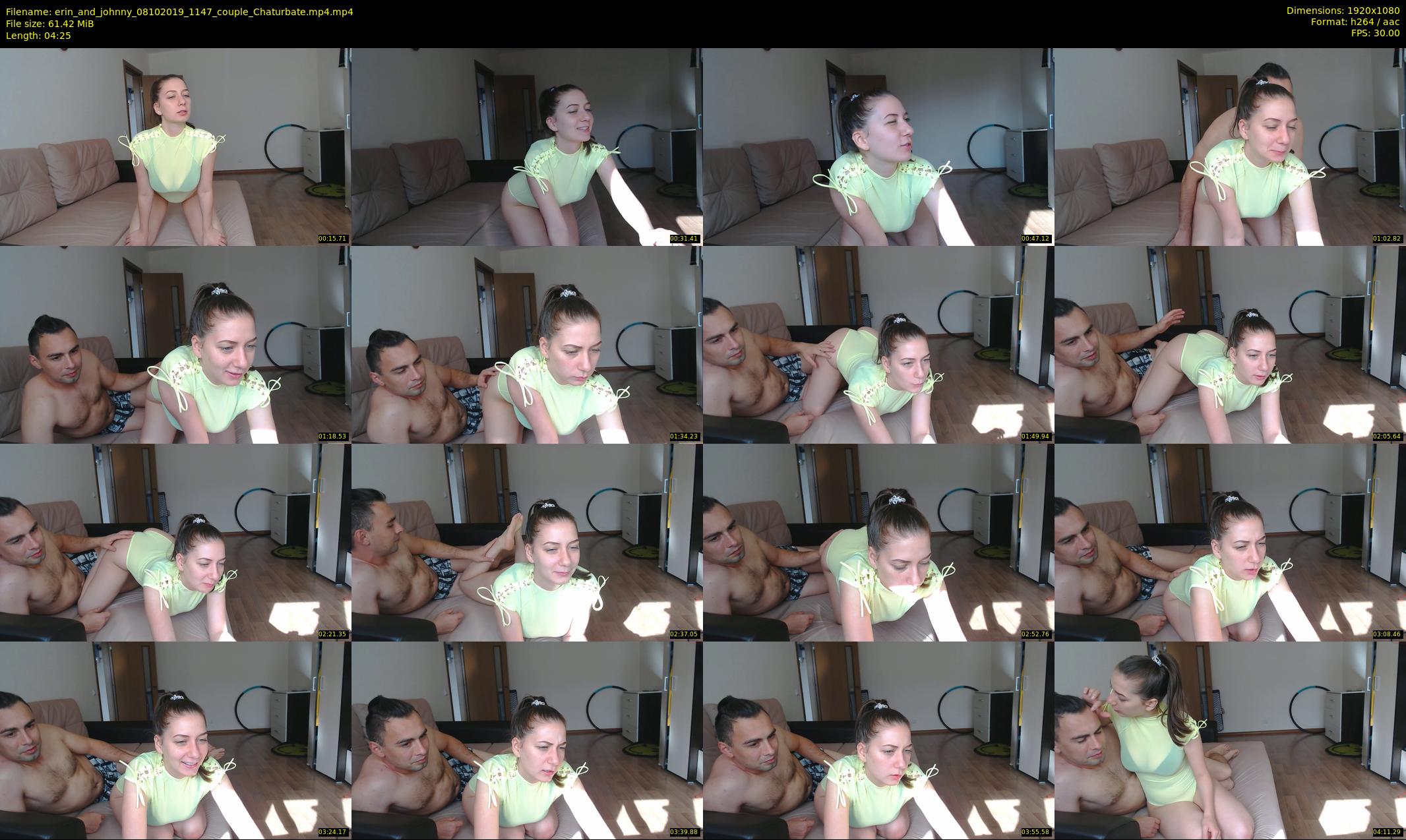 erin_and_johnny — 5 minute Chaturbate couple cam show recording, 1080p, Oct 8, 2019