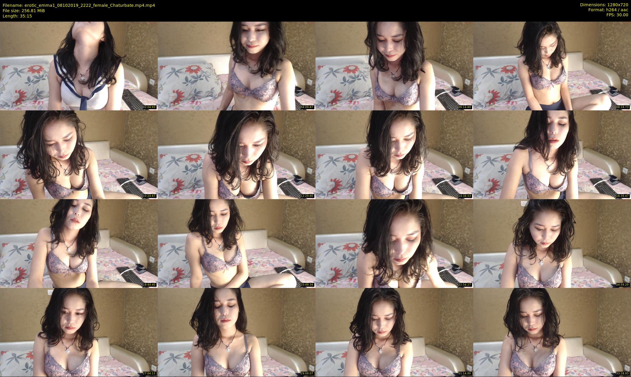 erotic_emma1 — 36 minute Chaturbate female cam show recording, 720p, Oct 8, 2019