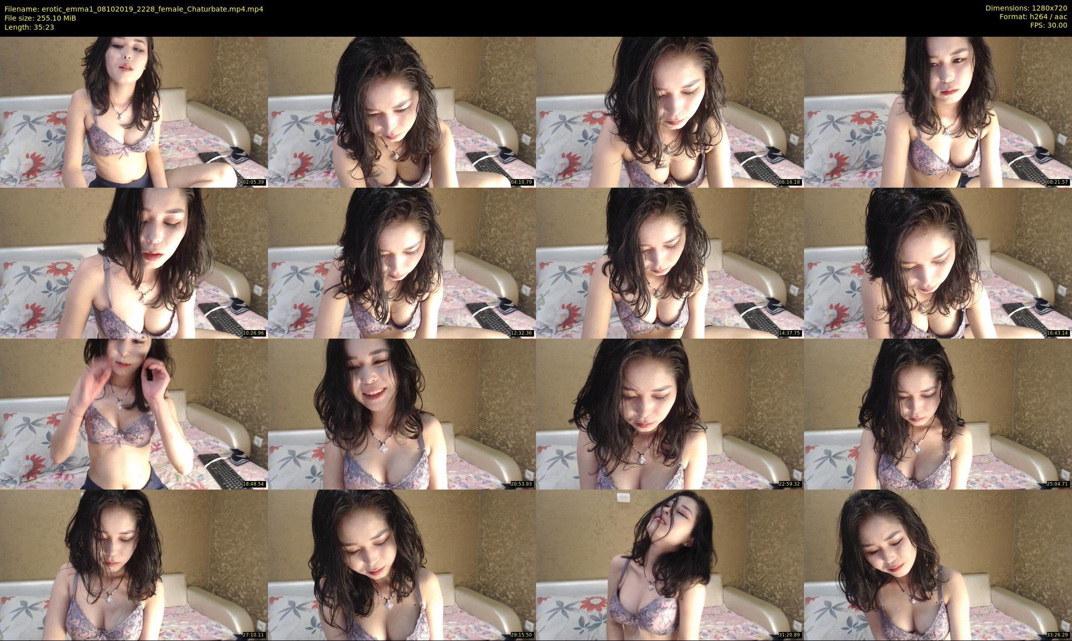 erotic_emma1 — 36 minute Chaturbate female cam show recording, 720p, Oct 8, 2019