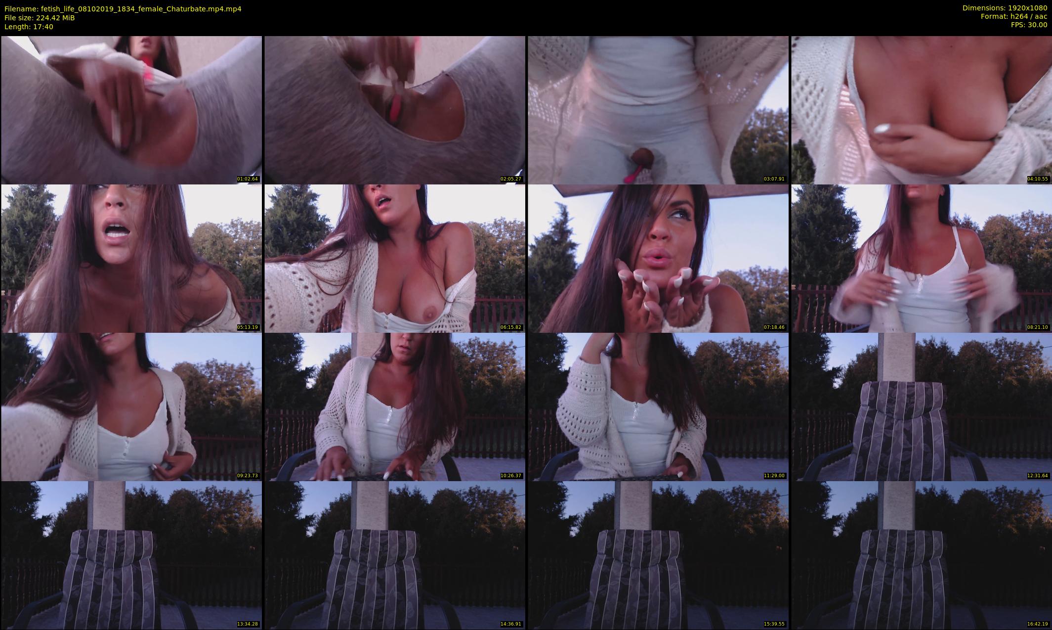 fetish_life — 18 minute Chaturbate female cam show recording, 1080p, Oct 8, 2019