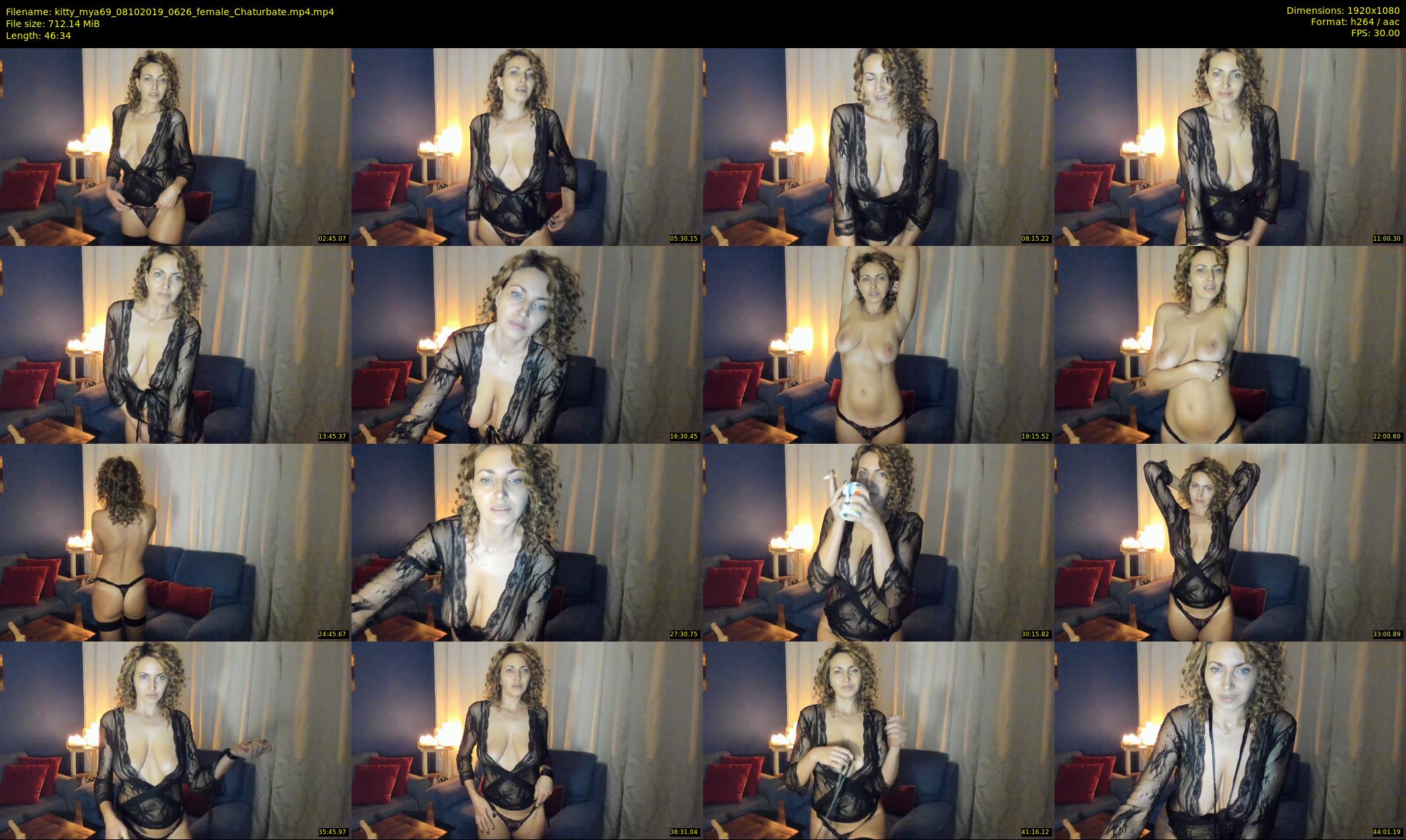 kitty_mya69 — 47 minute Chaturbate female cam show recording, 1080p, Oct 8, 2019