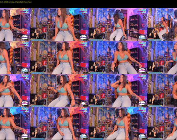 kloelamaravilla18 — 5 minute Chaturbate female cam show recording, 720p, Oct 9, 2019
