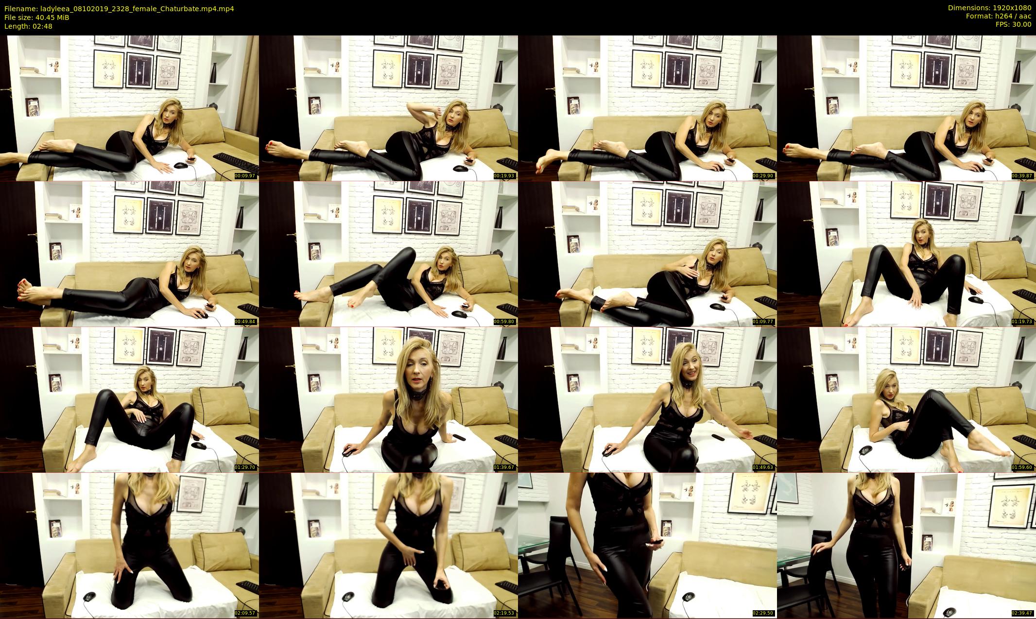 ladyleea — 3 minute Chaturbate female cam show recording, 1080p, Oct 8, 2019