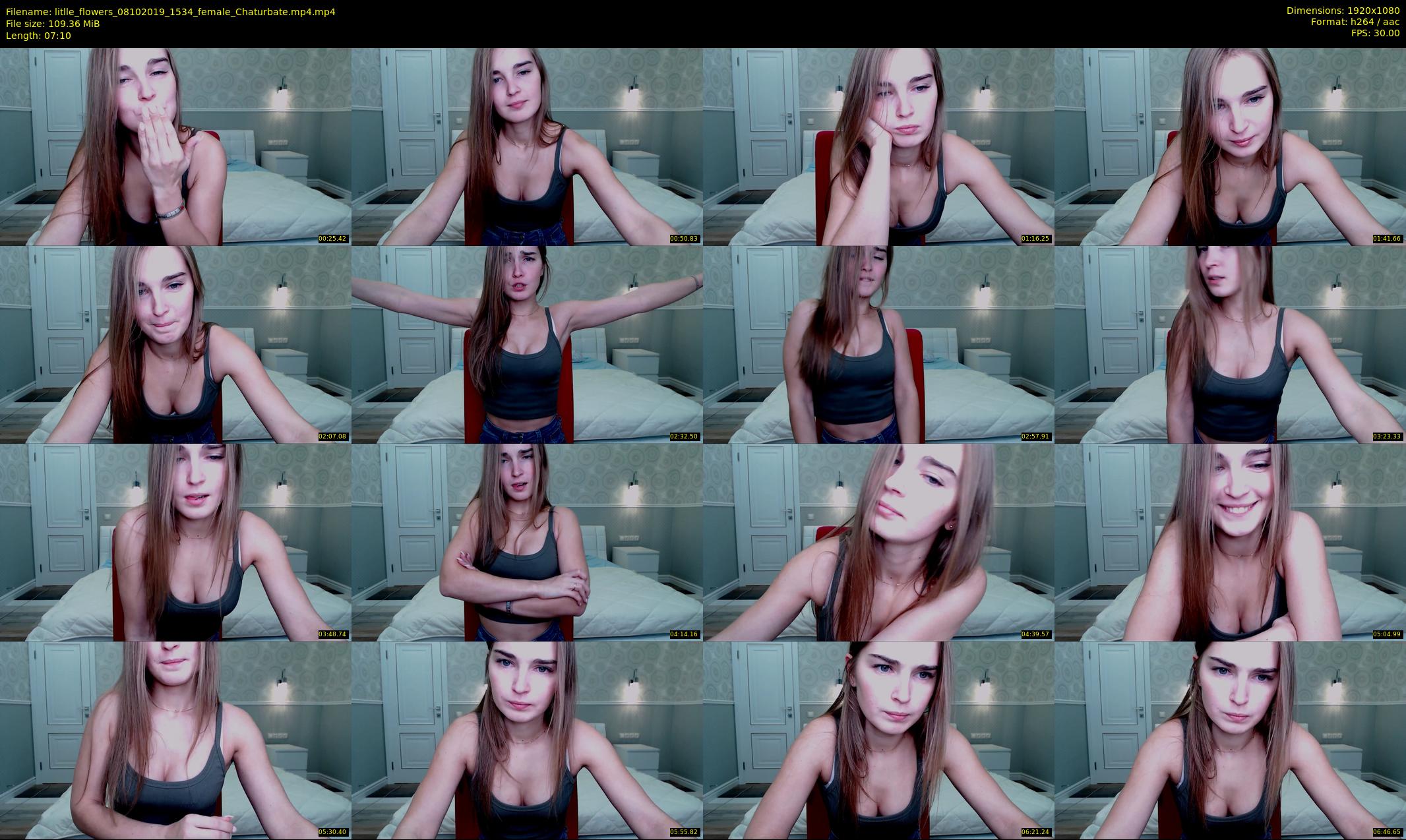 litlle_flowers — 8 minute Chaturbate female cam show recording, 1080p, Oct 8, 2019
