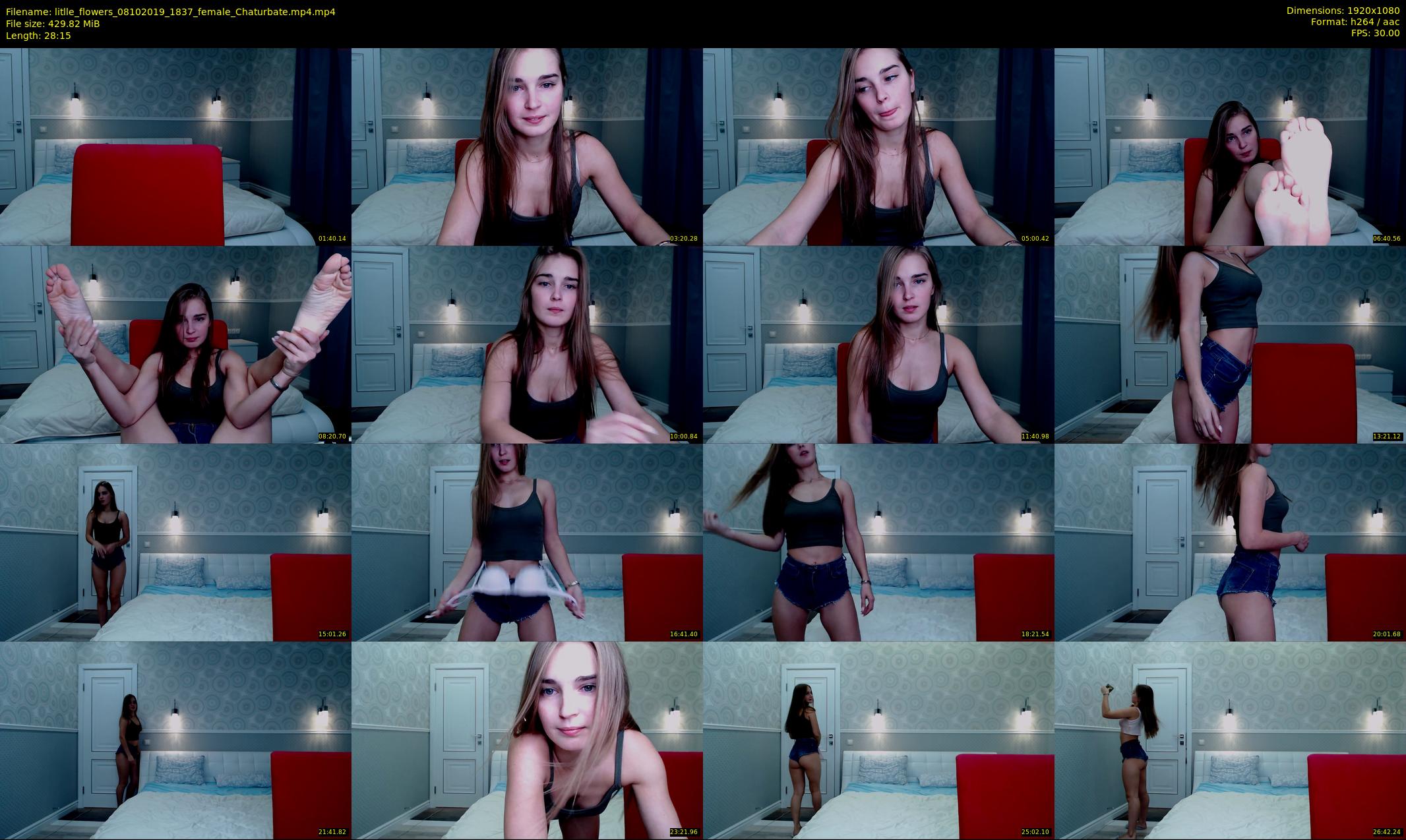 litlle_flowers — 29 minute Chaturbate female cam show recording, 1080p, Oct 8, 2019