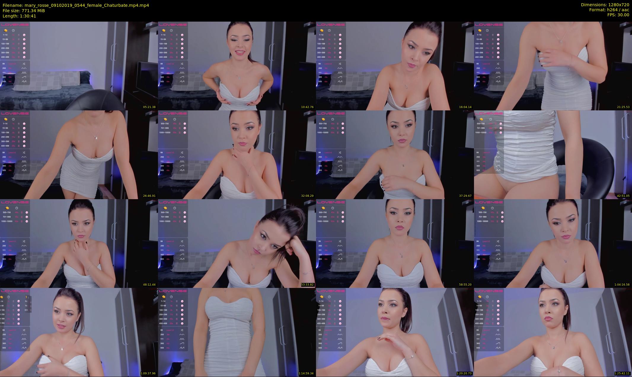 mary_rosse — 91 minute Chaturbate couple cam show recording, 720p, Oct 9, 2019