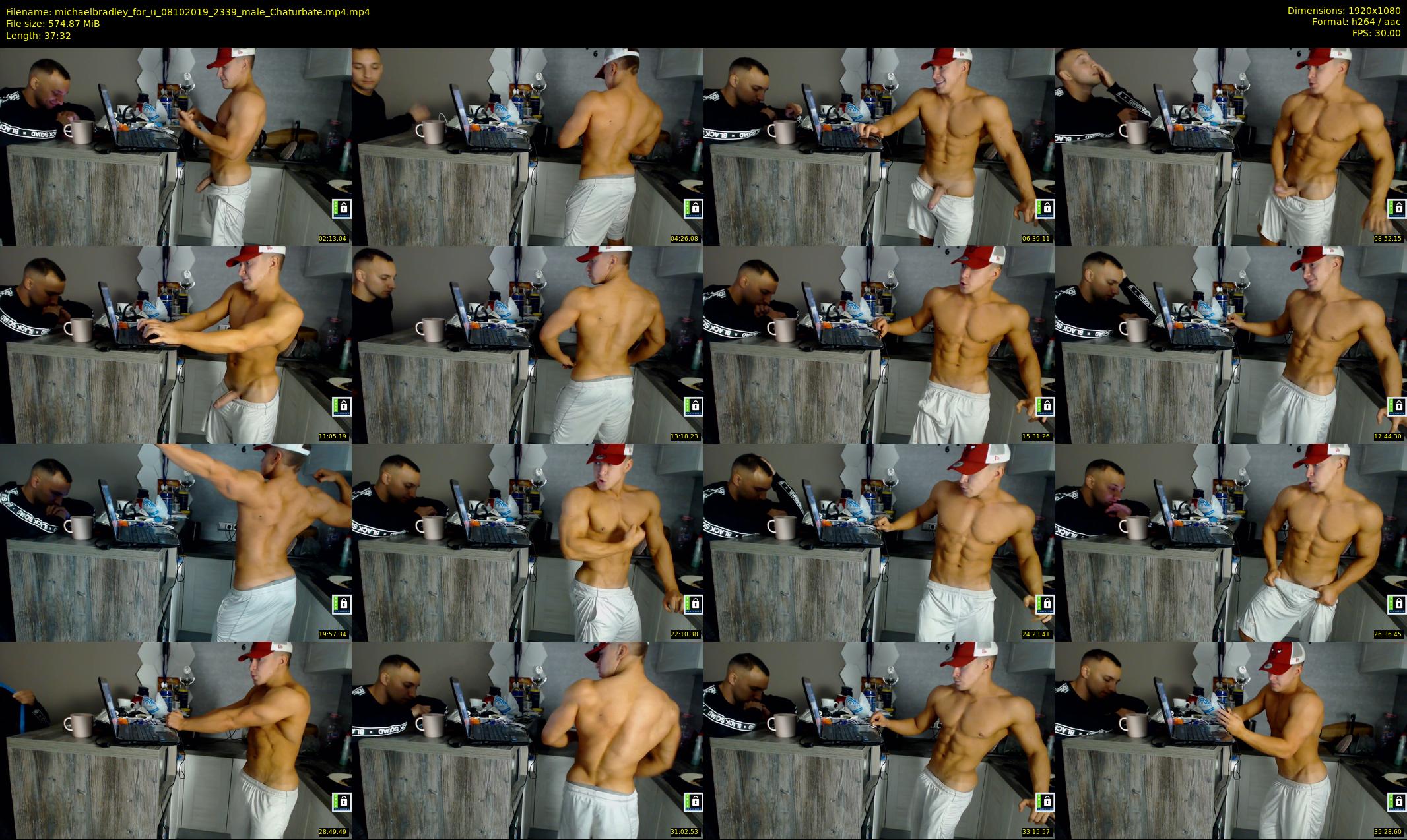 michaelbradley_for_u — 38 minute Chaturbate male cam show recording, 1080p, Oct 8, 2019