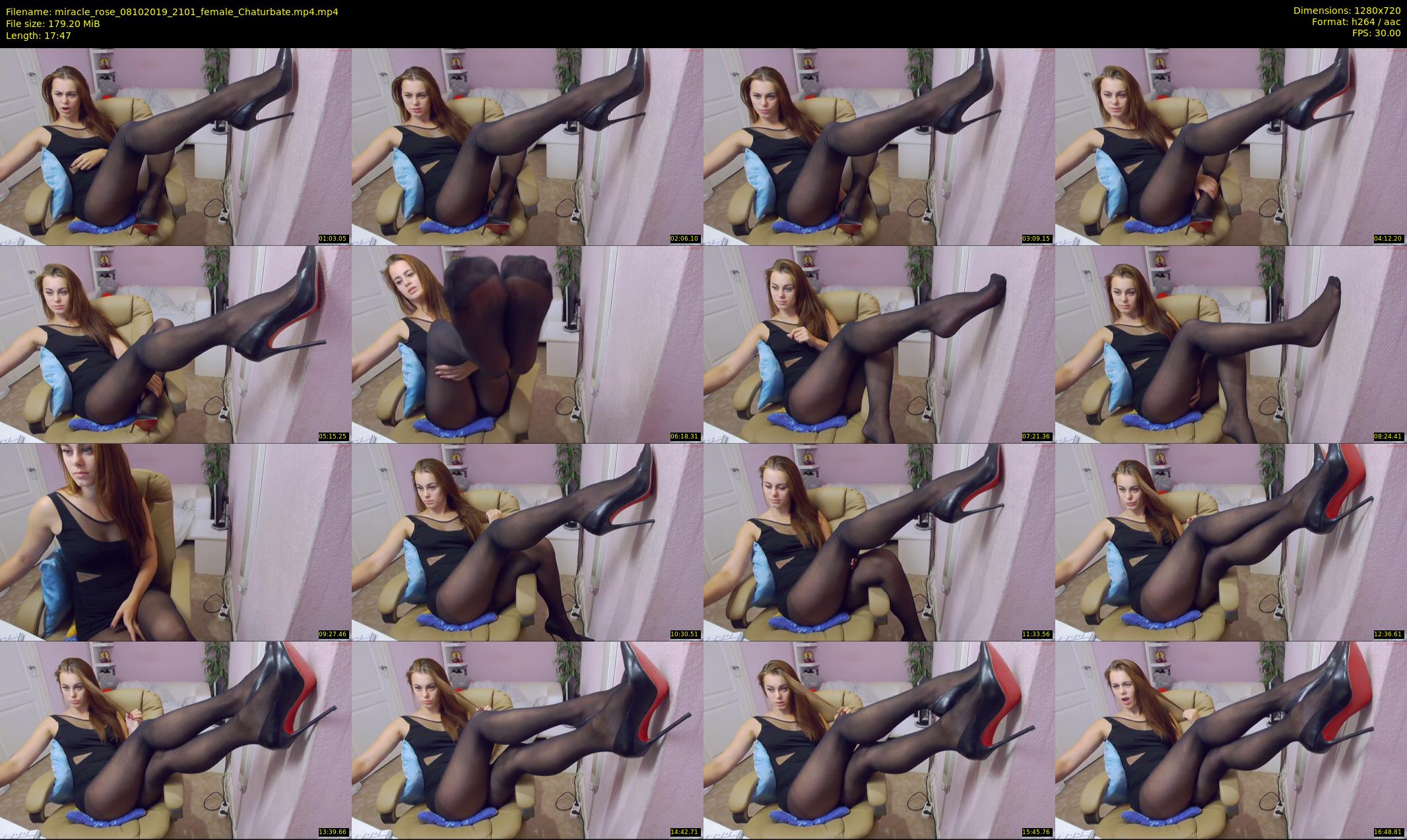 miracle_rose — 18 minute Chaturbate female cam show recording, 720p, Oct 8, 2019