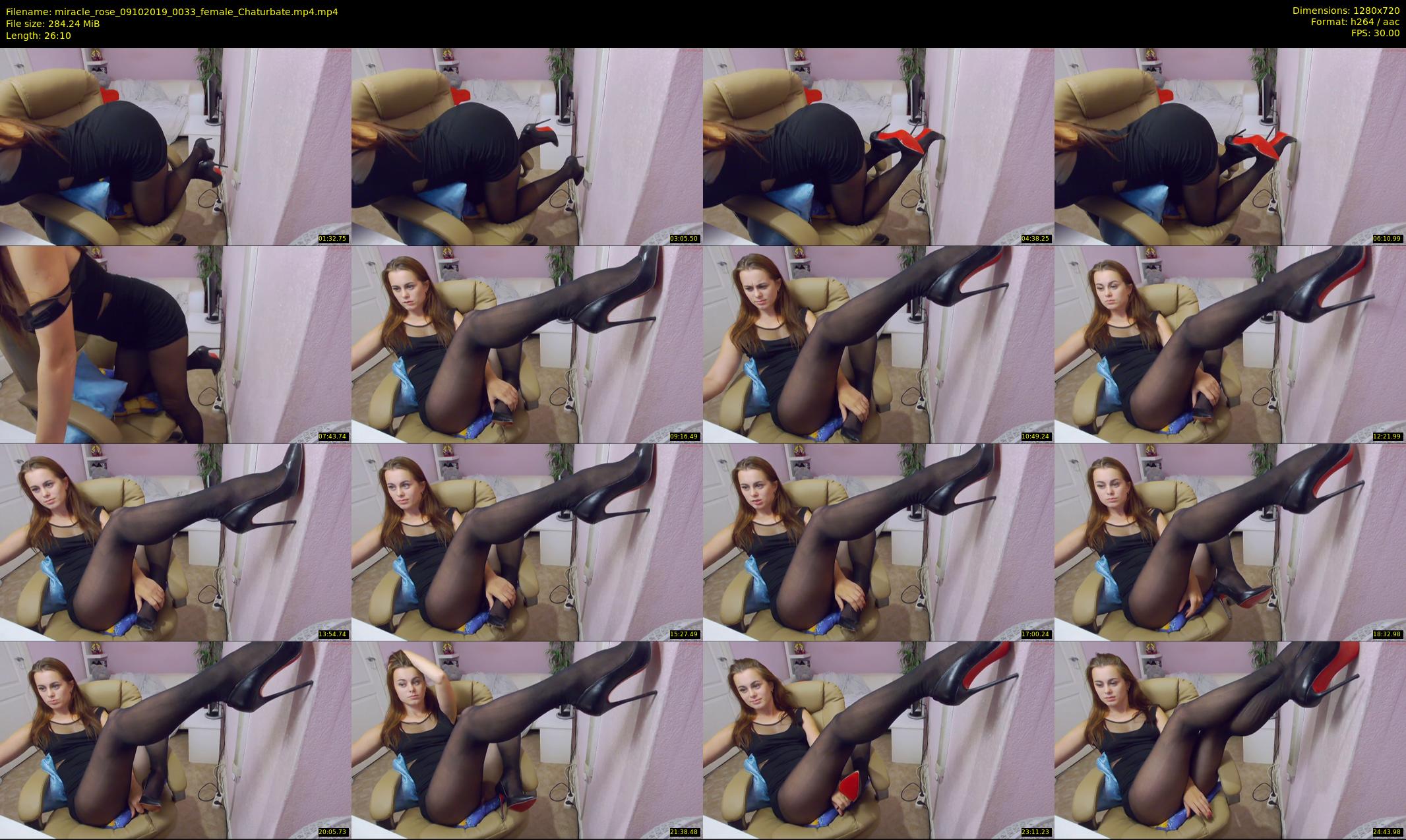 miracle_rose — 27 minute Chaturbate female cam show recording, 720p, Oct 9, 2019