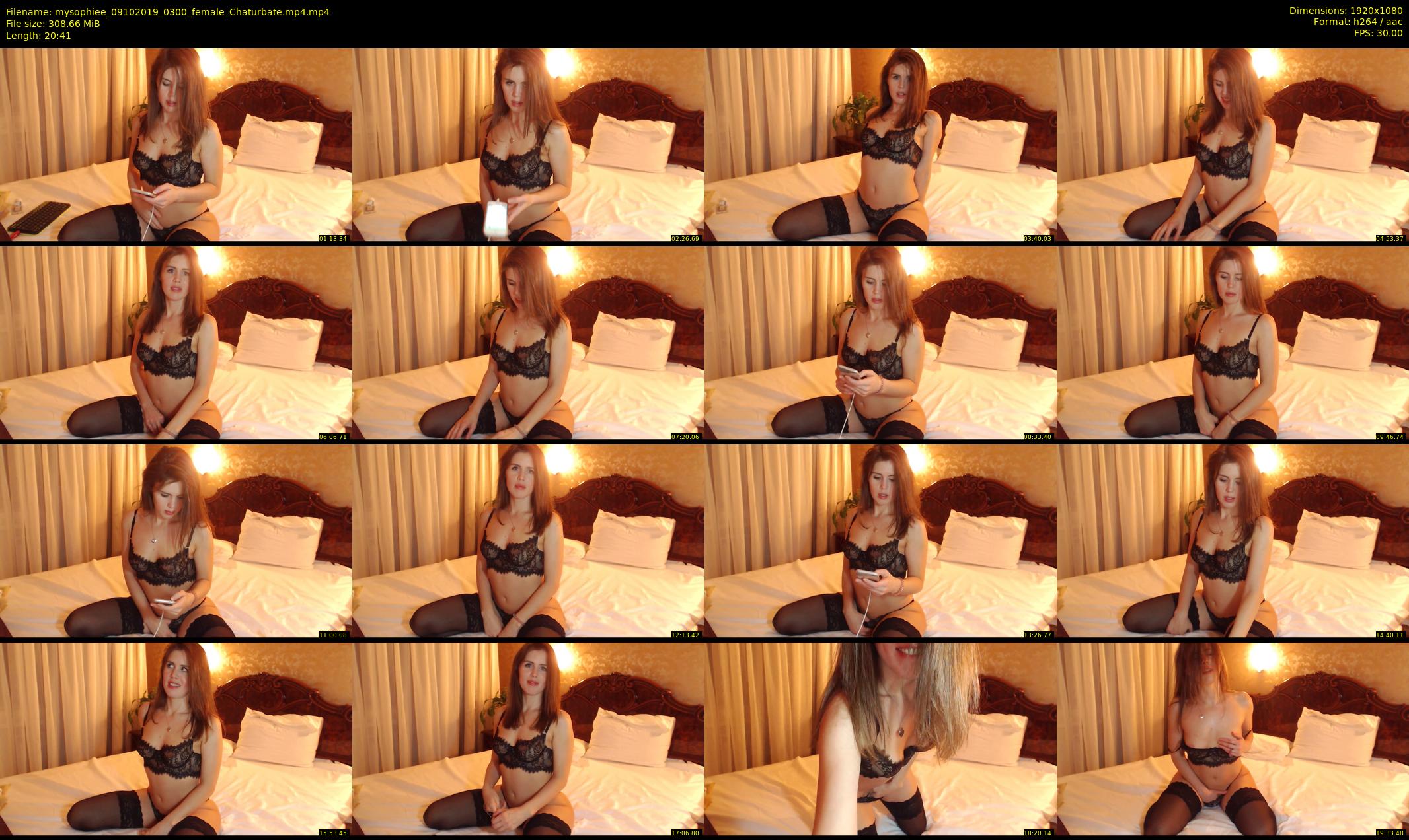 mysophiee — 21 minute Chaturbate female cam show recording, 1080p, Oct 9, 2019