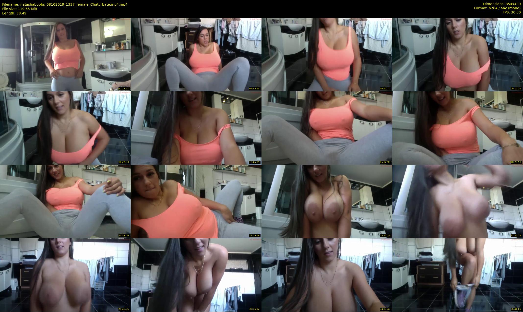 natashaboobs — 39 minute Chaturbate female cam show recording, 480p, Oct 8, 2019
