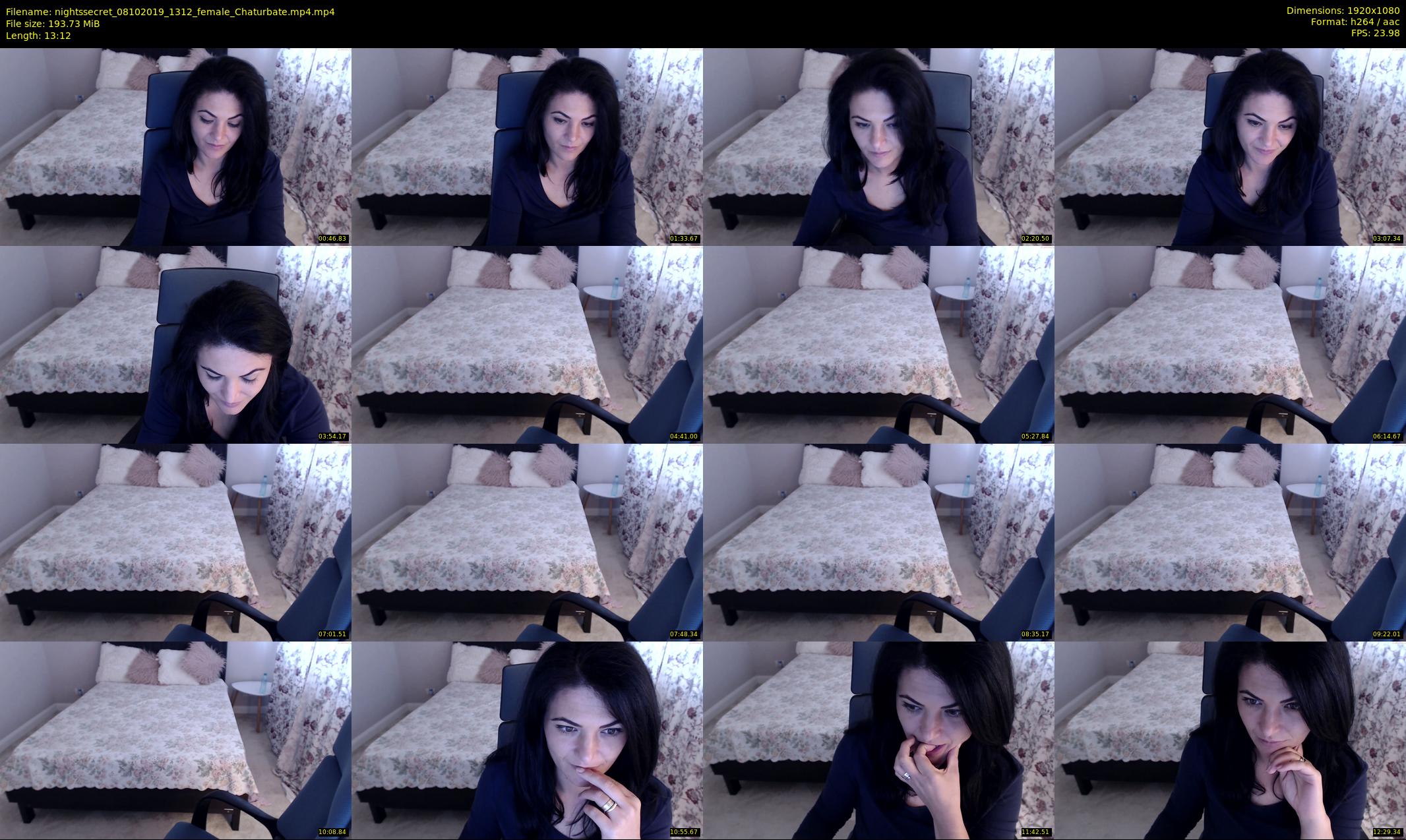 nightssecret — 14 minute Chaturbate female cam show recording, 1080p, Oct 8, 2019