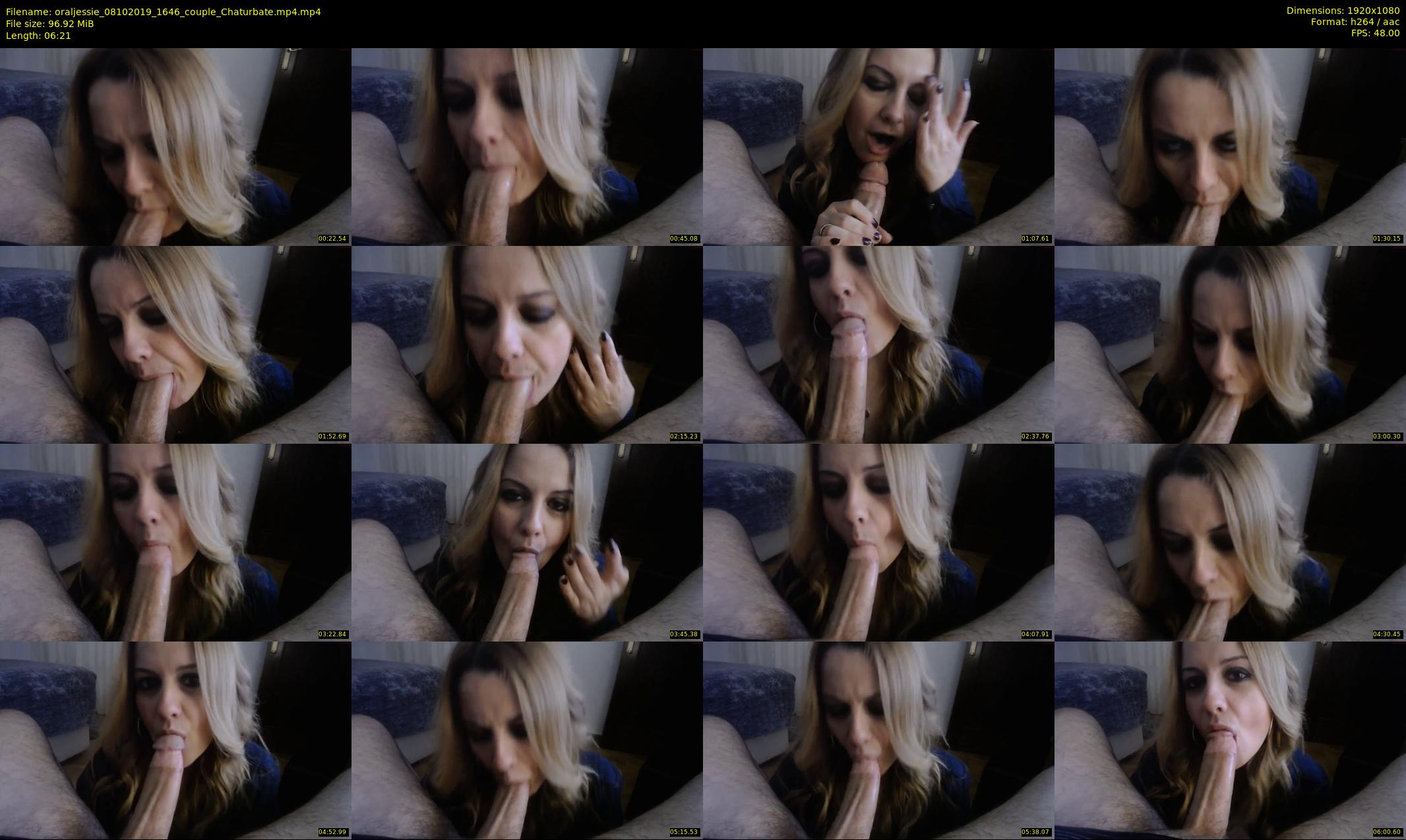 oraljessie — 7 minute Chaturbate couple cam show recording, 1080p, Oct 8, 2019