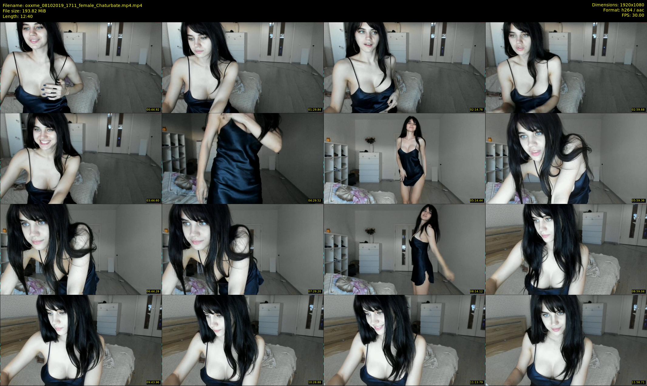 oxxme — 13 minute Chaturbate female cam show recording, 1080p, Oct 8, 2019