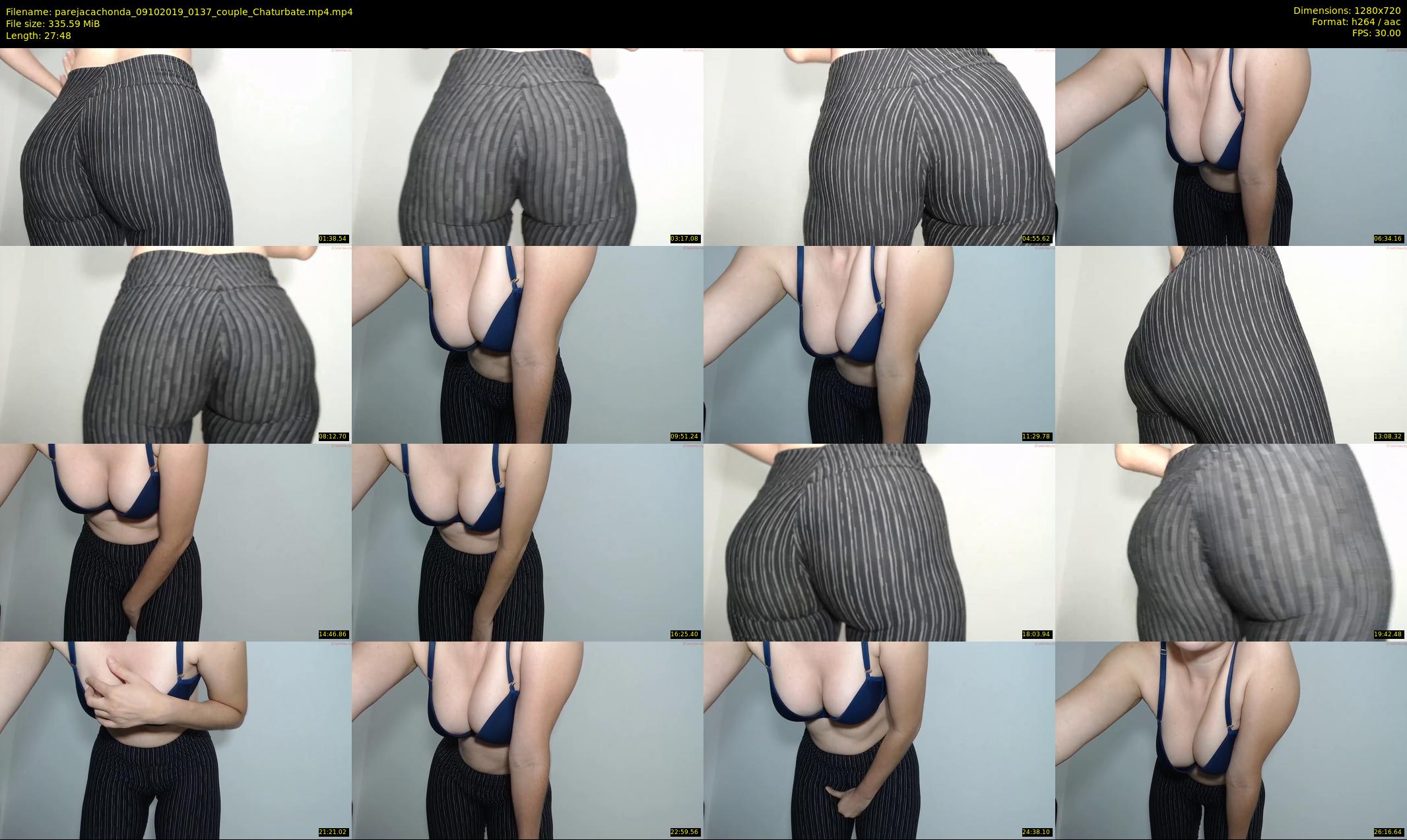 parejacachonda — 28 minute Chaturbate couple cam show recording, 720p, Oct 9, 2019