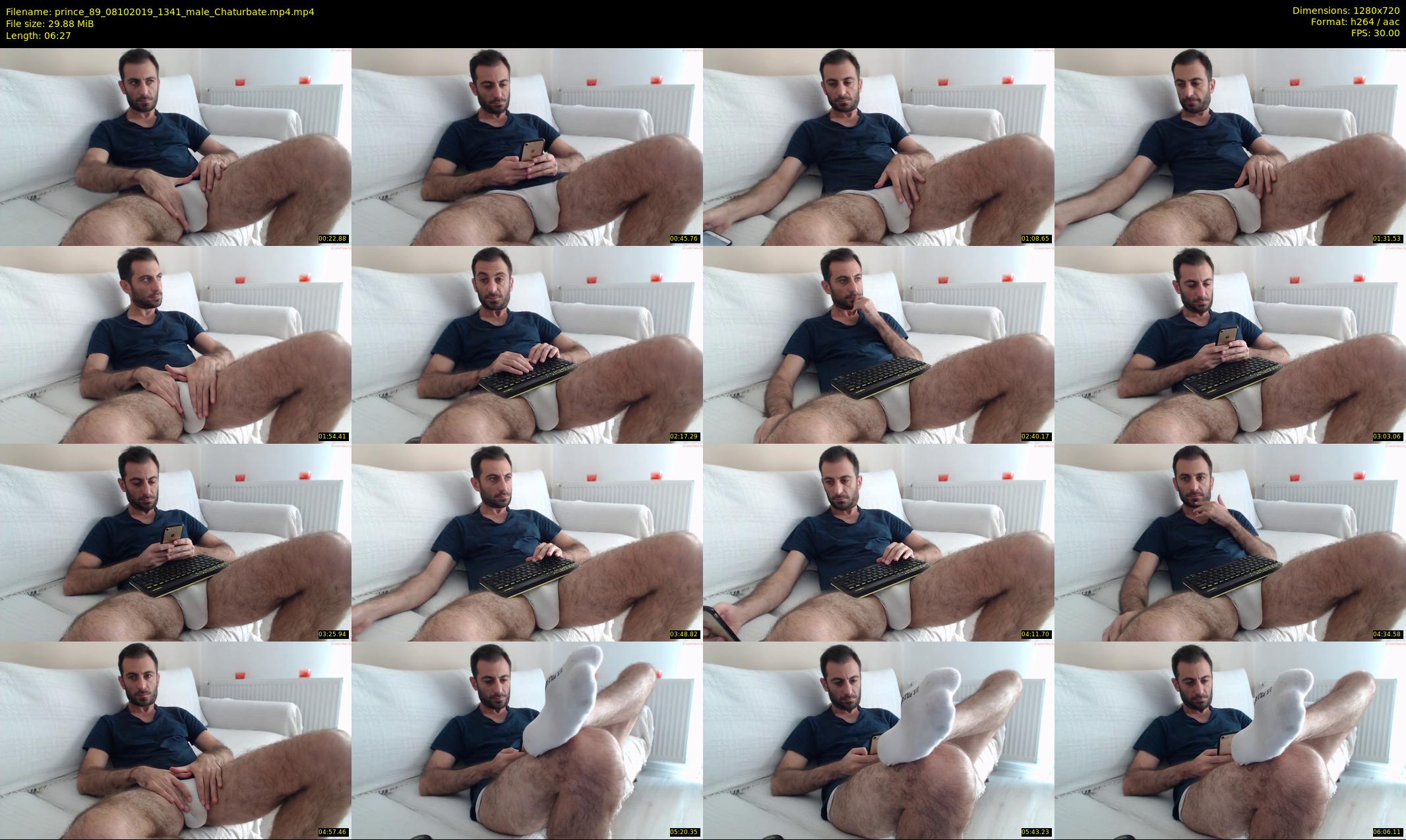 prince_89 — 7 minute Chaturbate male cam show recording, 720p, Oct 8, 2019