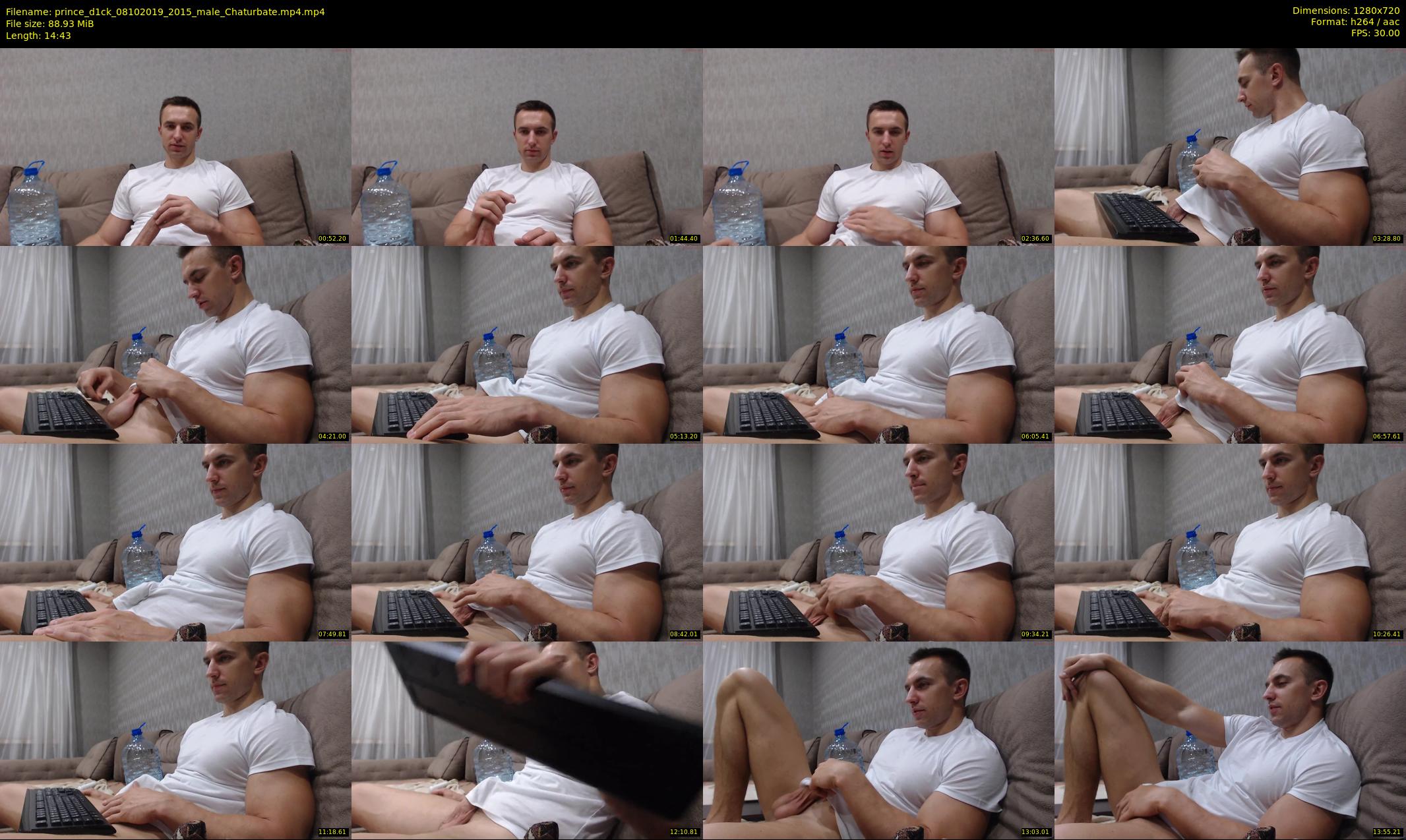 prince_d1ck — 15 minute Chaturbate male cam show recording, 720p, Oct 8, 2019