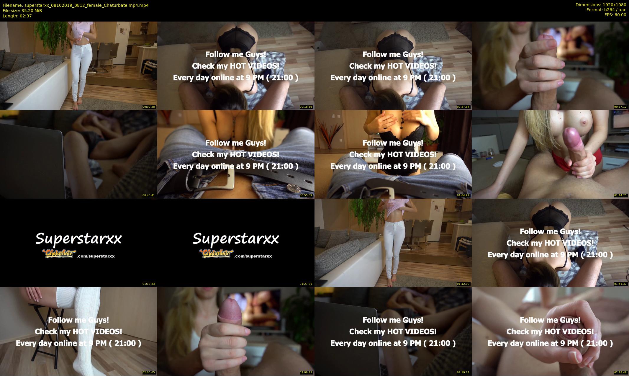 superstarxx — 3 minute Chaturbate female cam show recording, 1080p, Oct 8, 2019