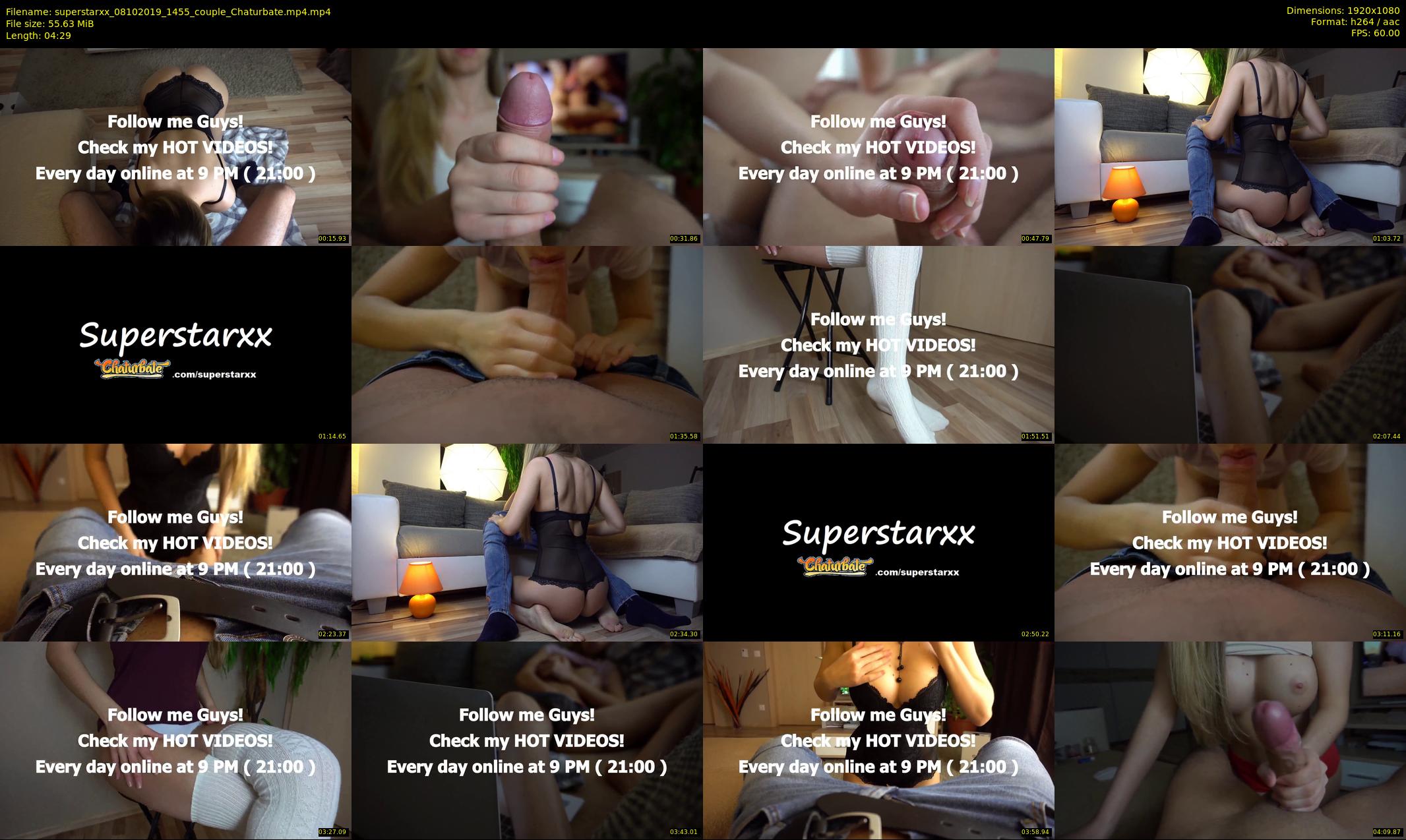 superstarxx — 5 minute Chaturbate female cam show recording, 1080p, Oct 8, 2019