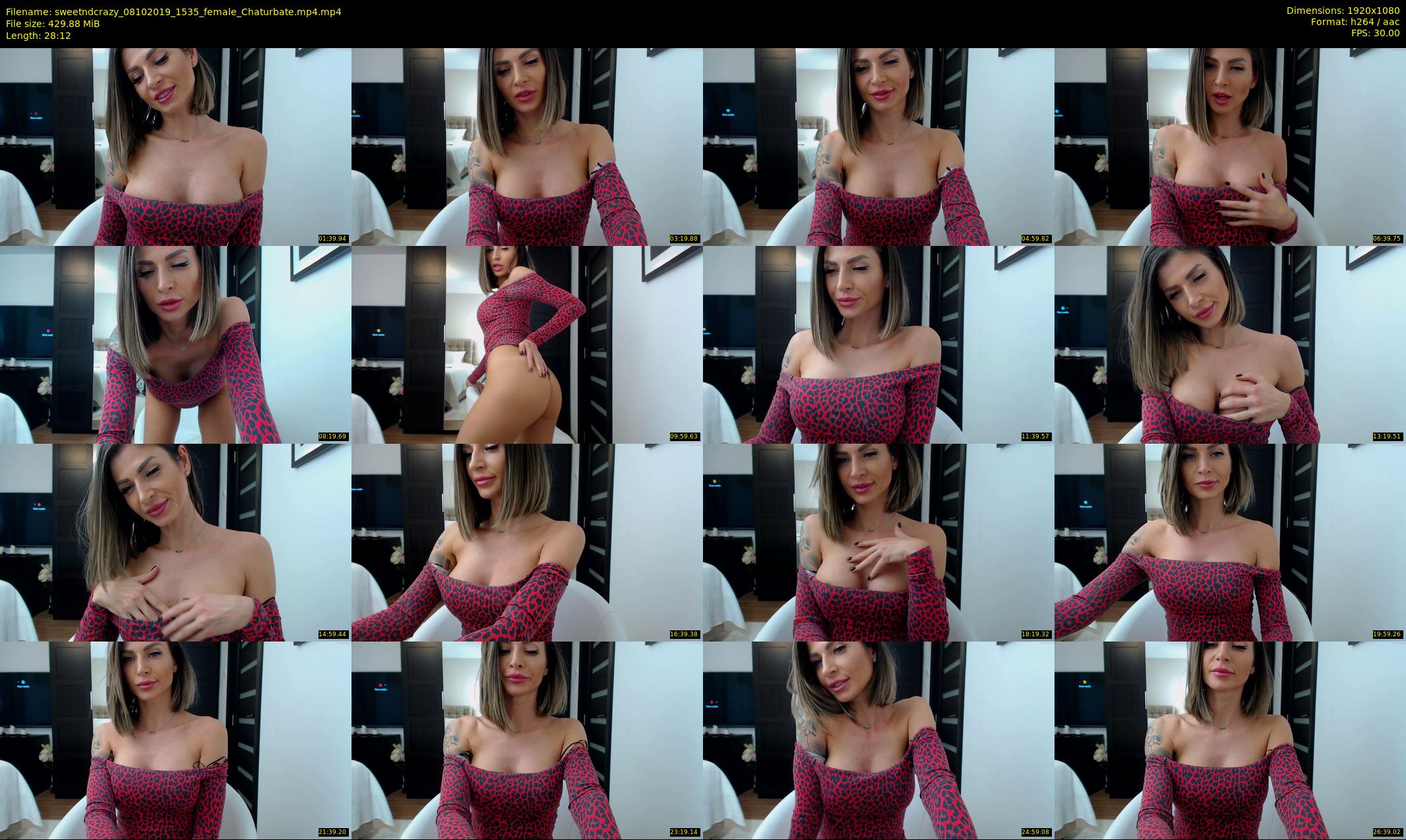 sweetndcrazy — 29 minute Chaturbate female cam show recording, 1080p, Oct 8, 2019