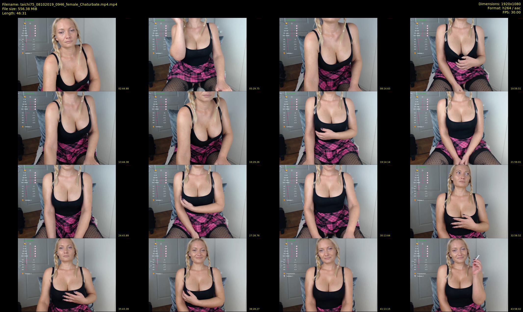 taichi75 — 47 minute Chaturbate female cam show recording, 1080p, Oct 8, 2019