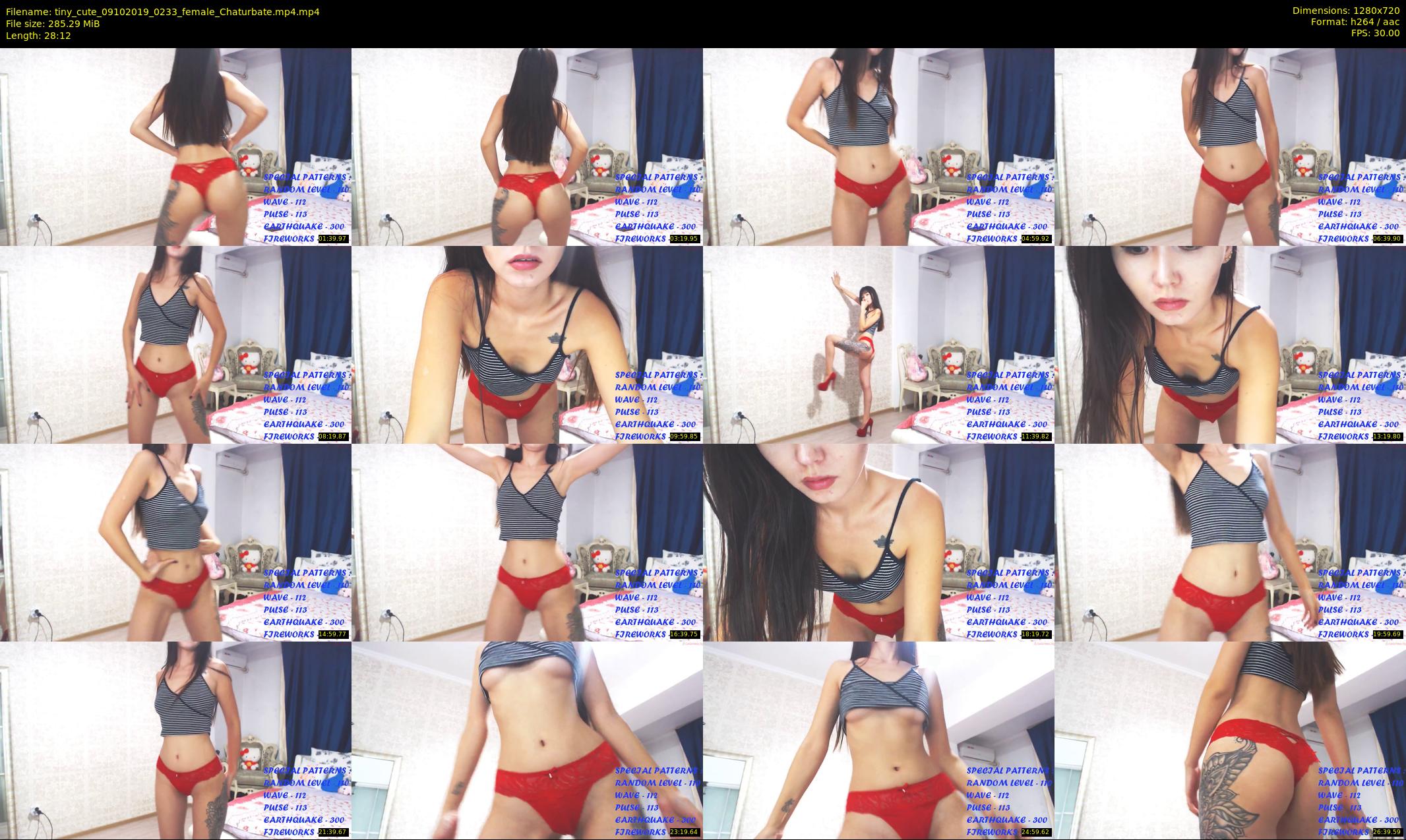 tiny_cute — 29 minute Chaturbate female cam show recording, 720p, Oct 9, 2019