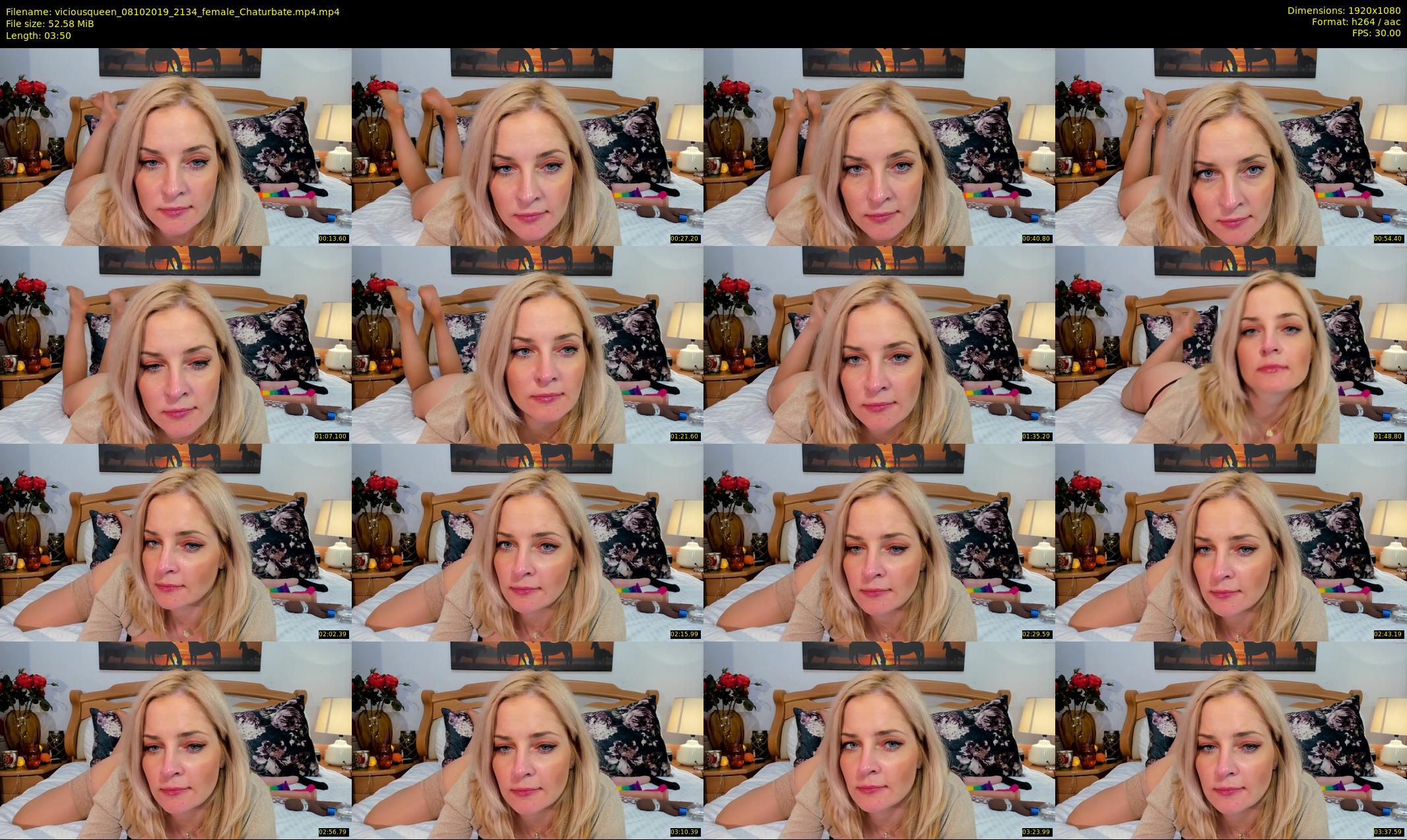 viciousqueen — 4 minute Chaturbate female cam show recording, 1080p, Oct 8, 2019
