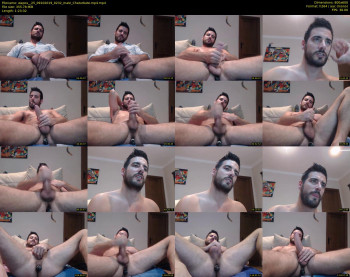 wapos__25 — 84 minute Chaturbate male cam show recording, 480p, Oct 9, 2019