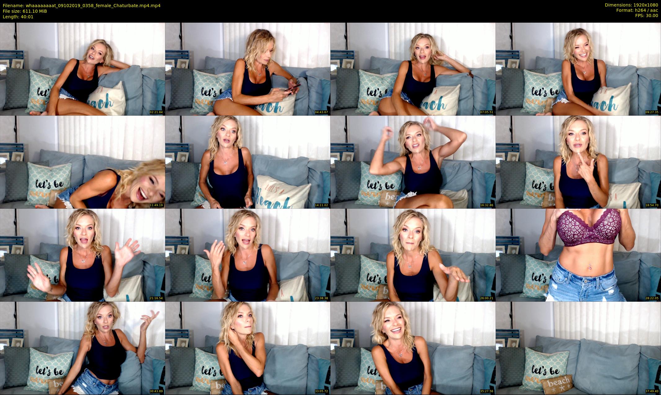 whaaaaaaaat — 41 minute Chaturbate couple cam show recording, 1080p, Oct 9, 2019