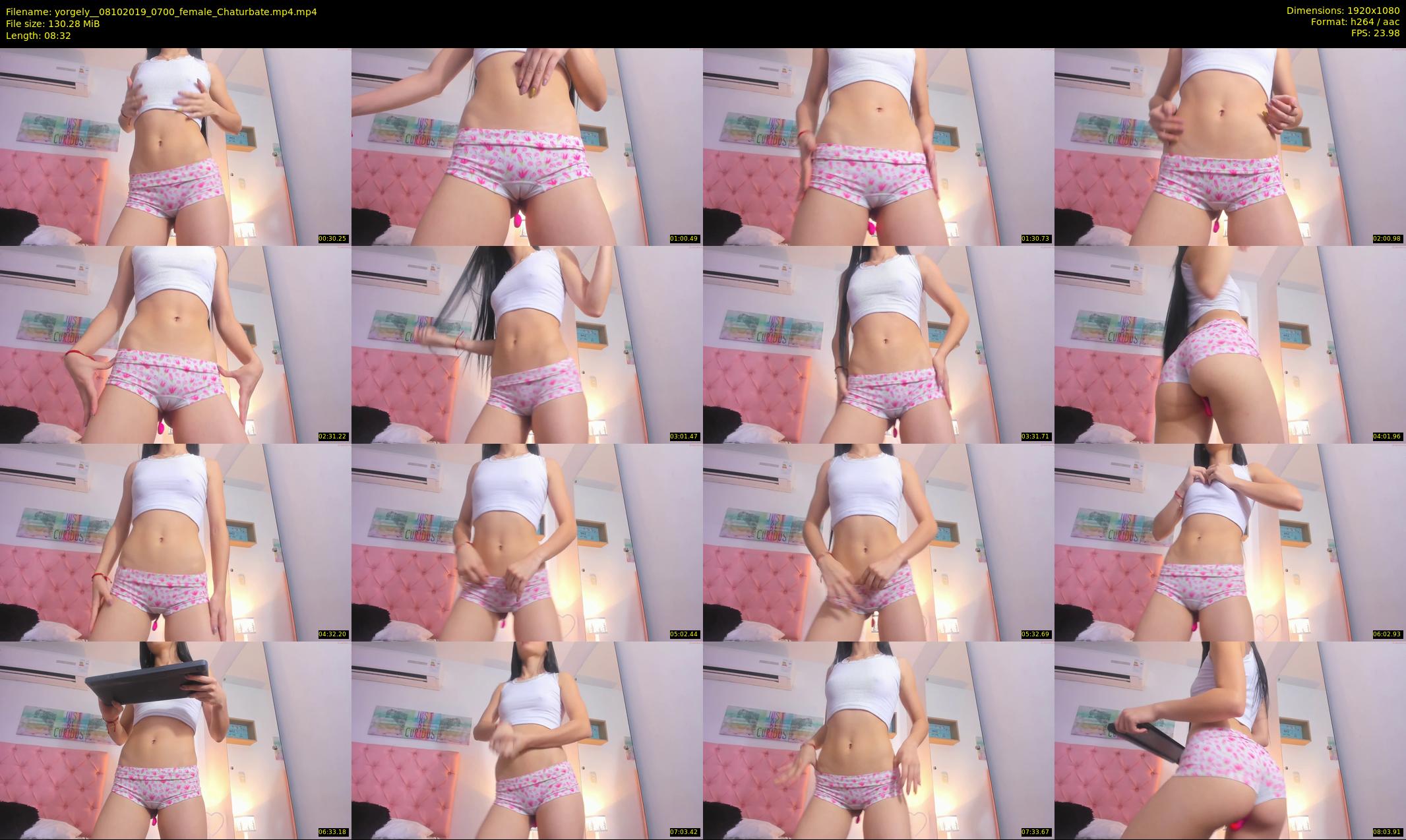 yorgely_ — 9 minute Chaturbate female cam show recording, 1080p, Oct 8, 2019