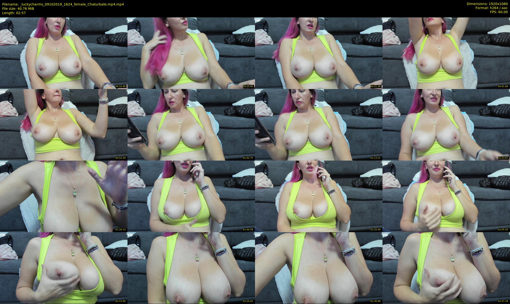 _luckycharms — 3 minute Chaturbate female cam show recording, 1080p, Oct 9, 2019