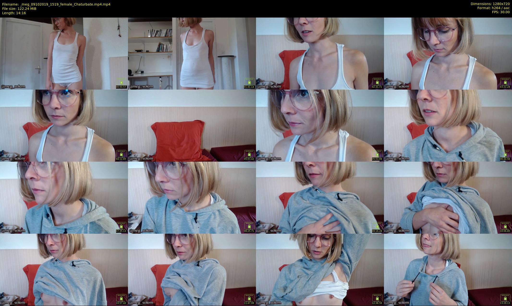 _meg — 15 minute Chaturbate female cam show recording, 720p, Oct 9, 2019