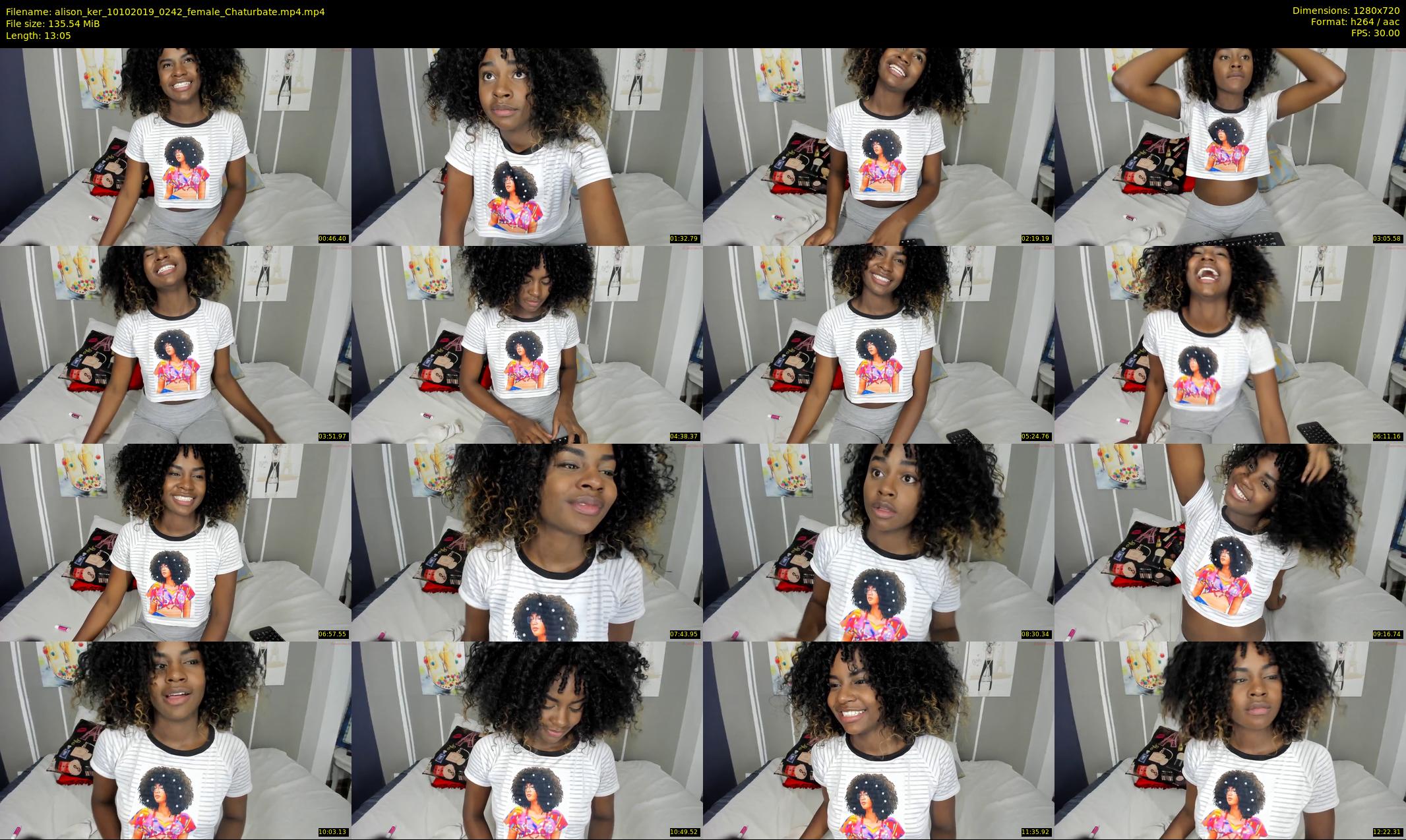 alison_ker — 14 minute Chaturbate female cam show recording, 720p, Oct 10, 2019