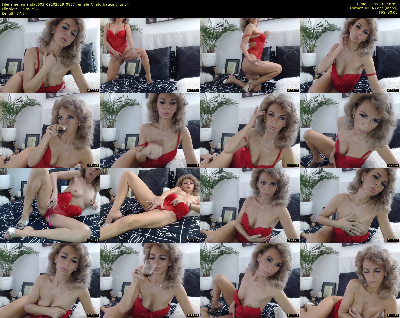 amanda0803 — 38 minute Chaturbate female cam show recording, 720p, Oct 9, 2019