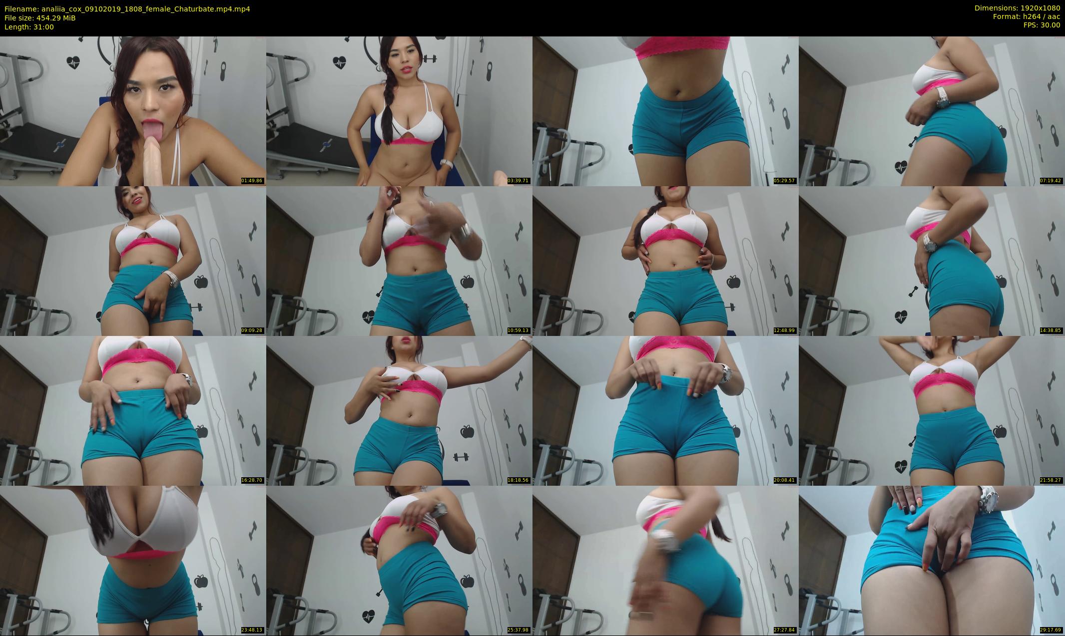 analiia_cox — 31 minute Chaturbate female cam show recording, 1080p, Oct 9, 2019