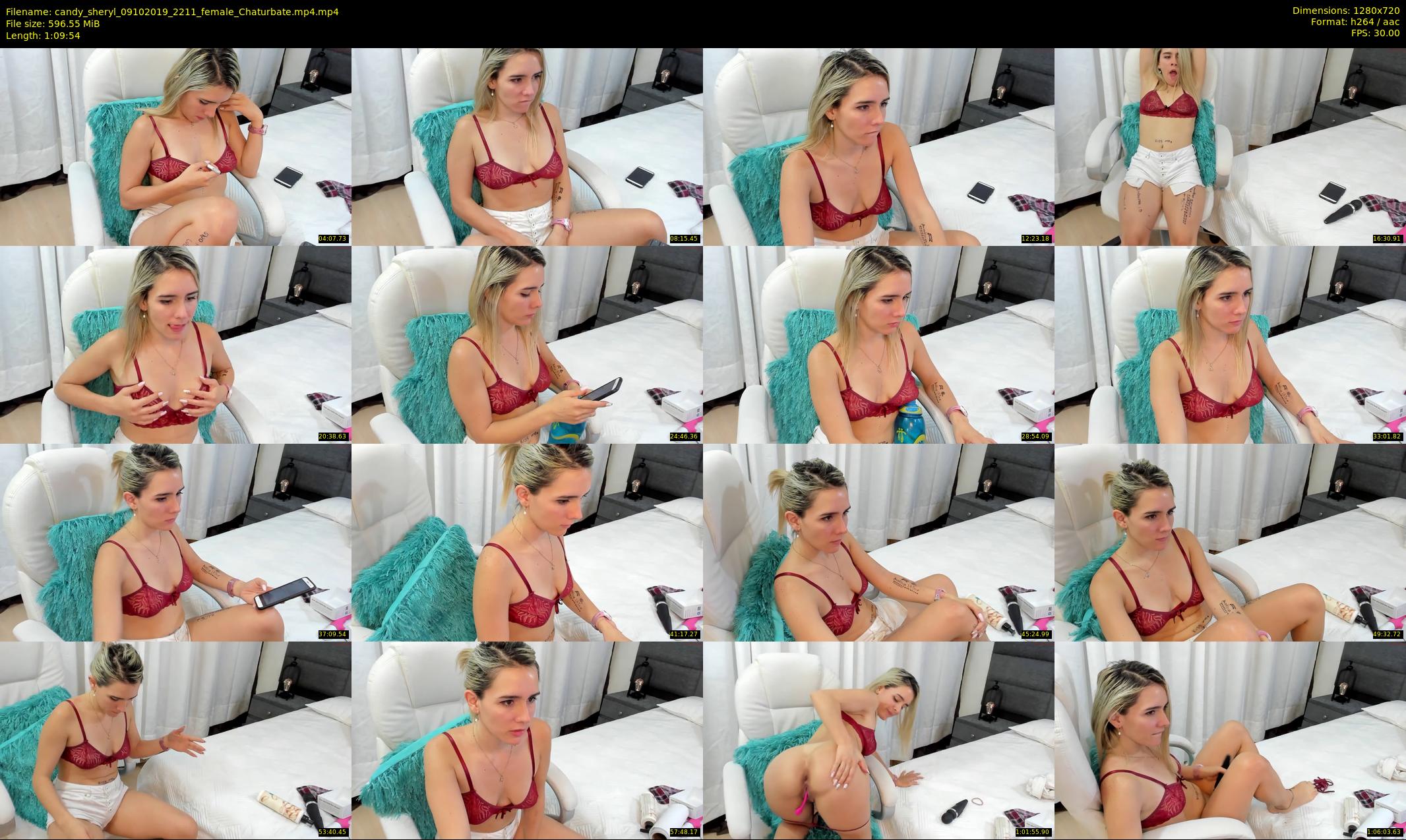 candy_sheryl — 70 minute Chaturbate female cam show recording, 720p, Oct 9, 2019