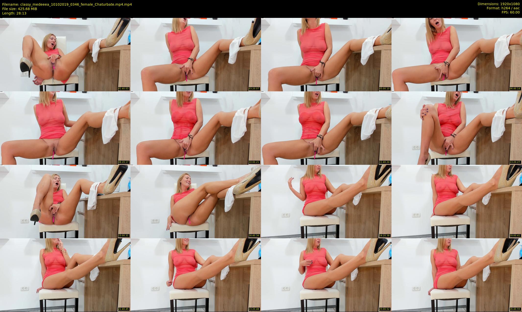 classy_medeeea — 29 minute Chaturbate female cam show recording, 1080p, Oct 10, 2019