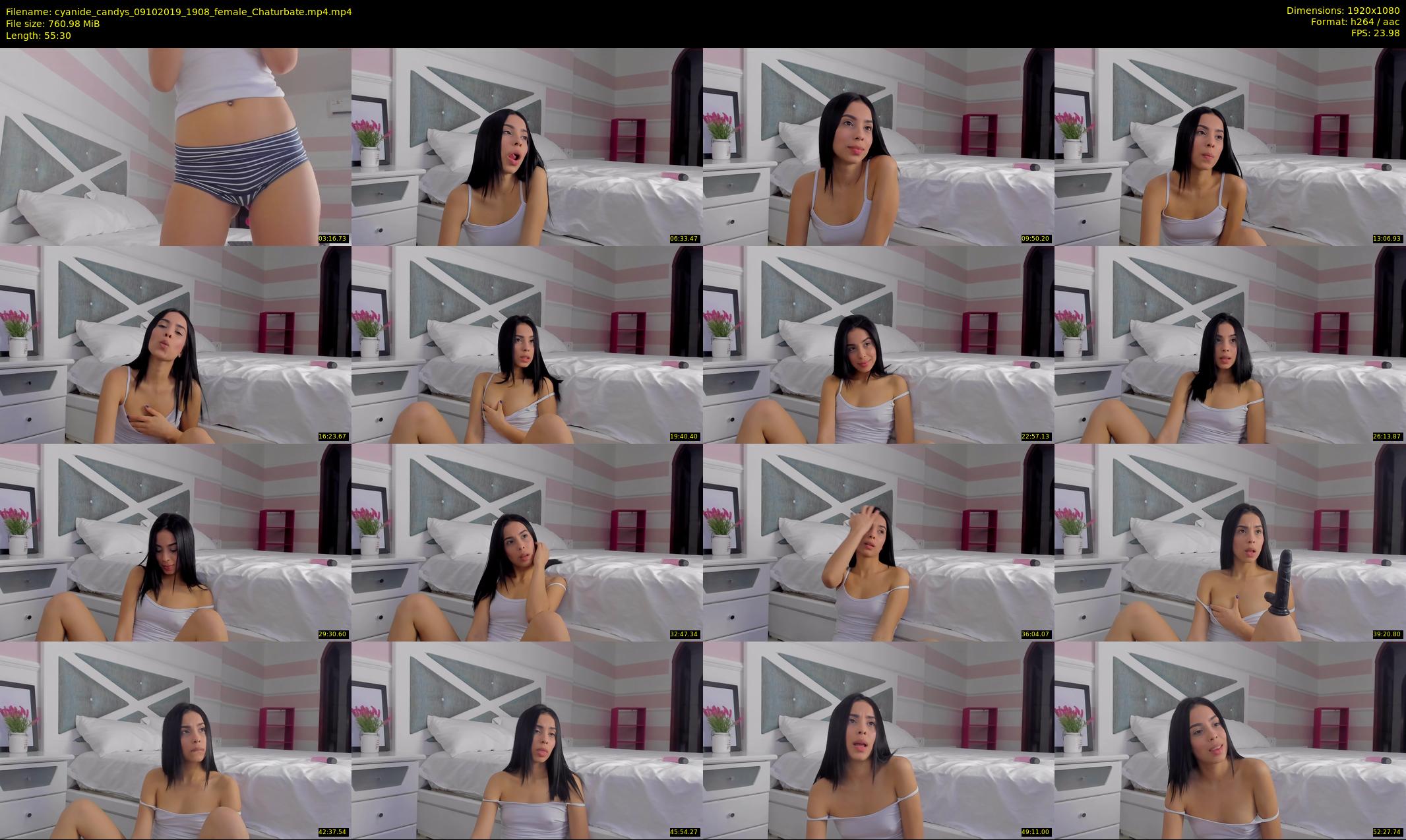 cyanide_candys — 56 minute Chaturbate female cam show recording, 1080p, Oct 9, 2019