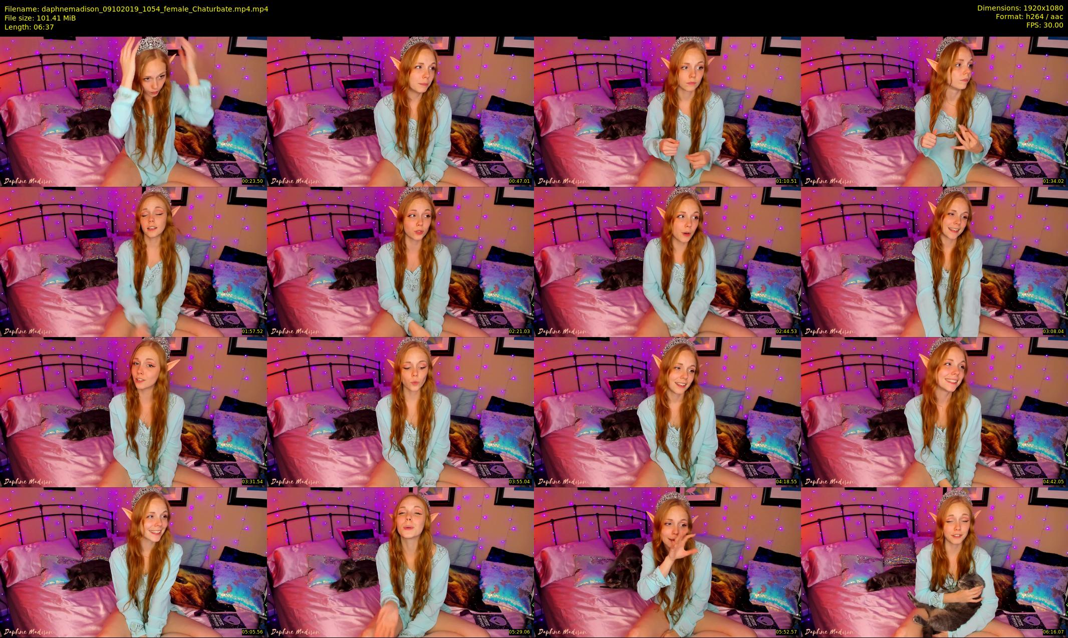 daphnemadison — 7 minute Chaturbate couple cam show recording, 1080p, Oct 9, 2019