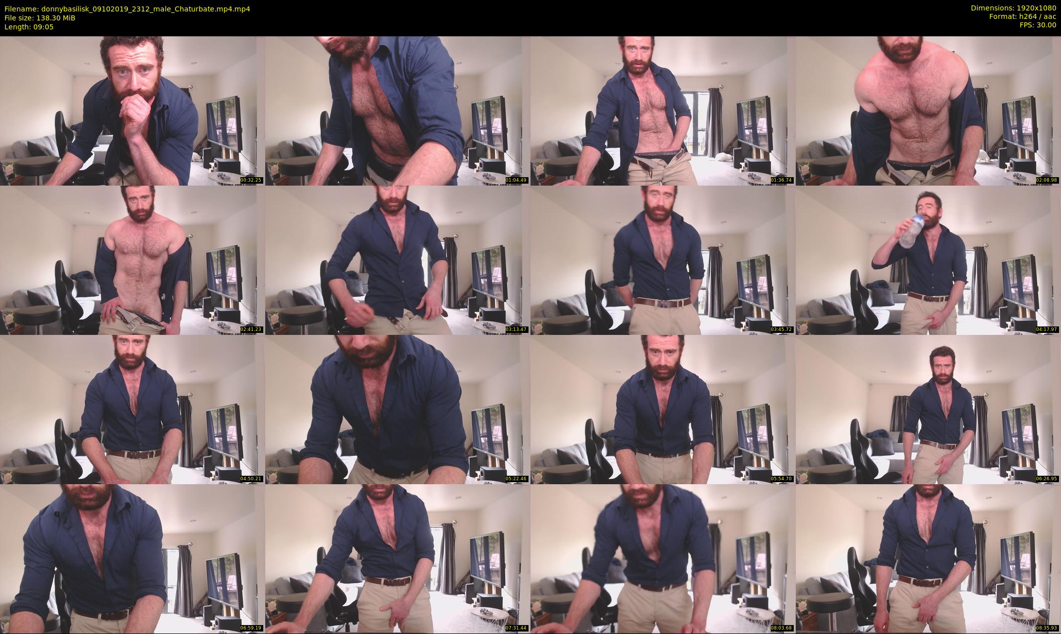 donnybasilisk — 10 minute Chaturbate male cam show recording, 1080p, Oct 9, 2019