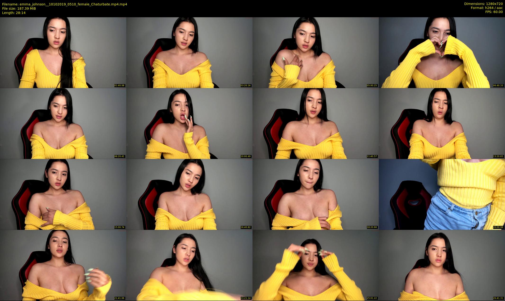emma_johnson_ — 29 minute Chaturbate female cam show recording, 720p, Oct 10, 2019