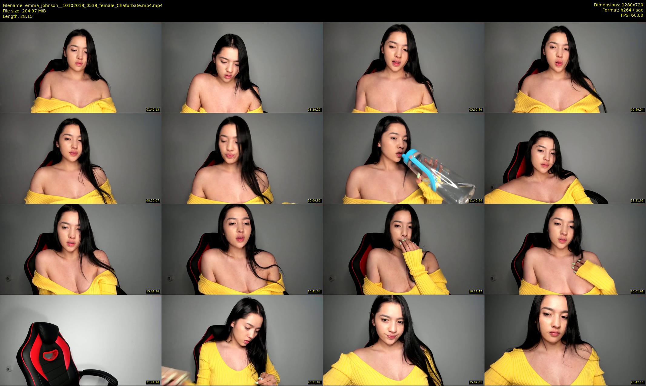 emma_johnson_ — 29 minute Chaturbate female cam show recording, 720p, Oct 10, 2019