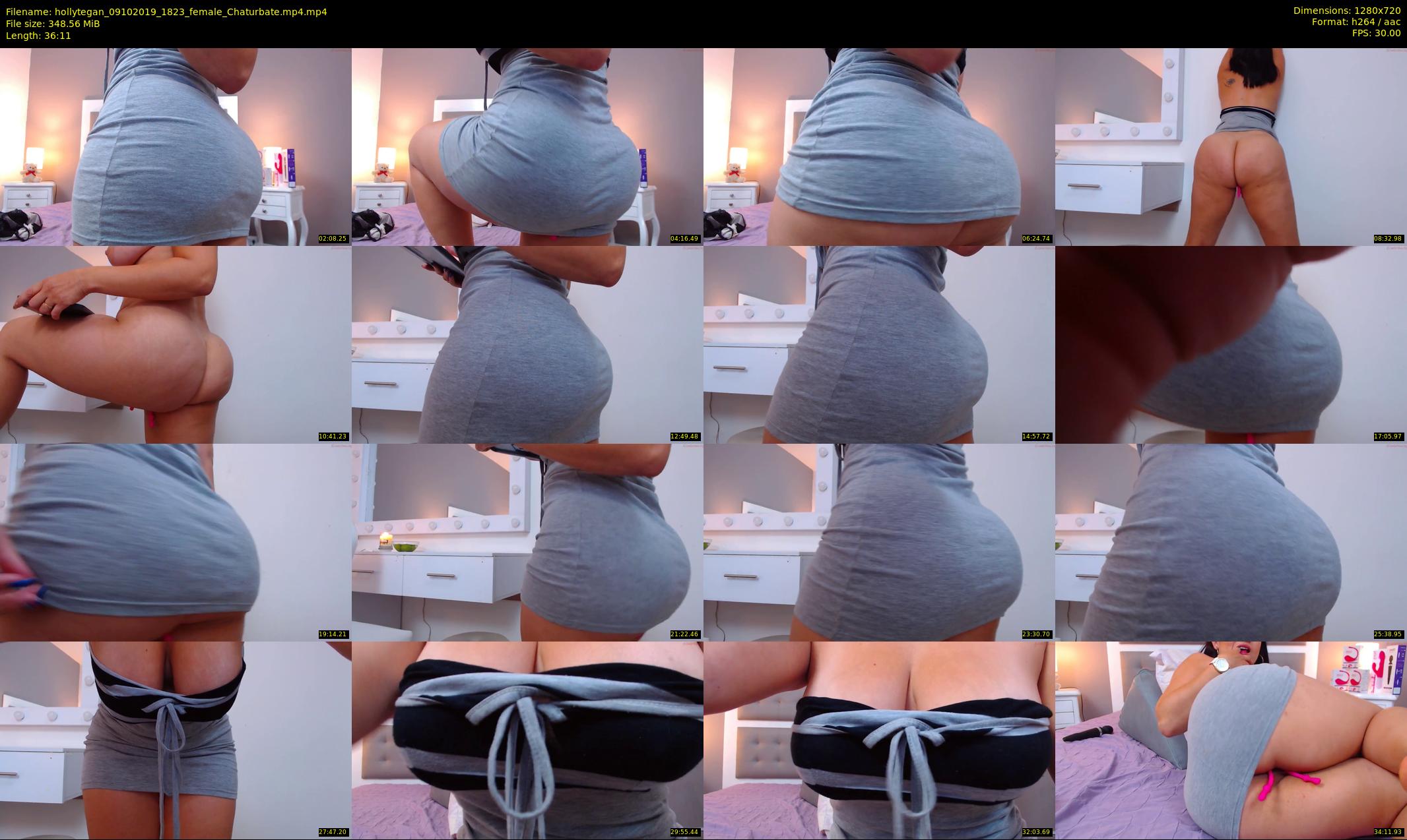hollytegan — 37 minute Chaturbate female cam show recording, 720p, Oct 9, 2019