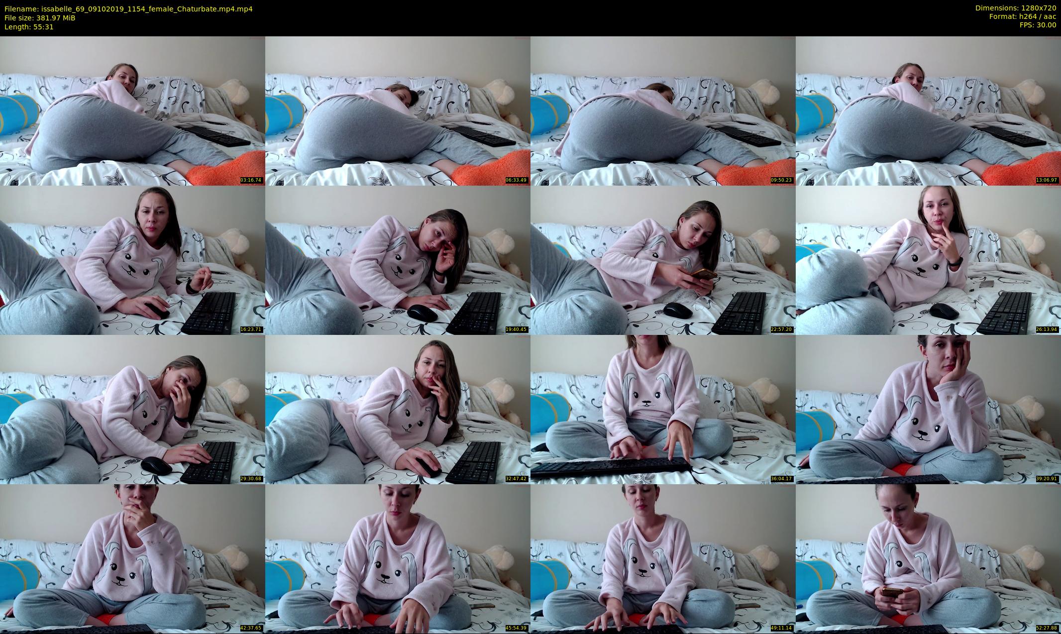 issabelle_69 — 56 minute Chaturbate couple cam show recording, 720p, Oct 9, 2019