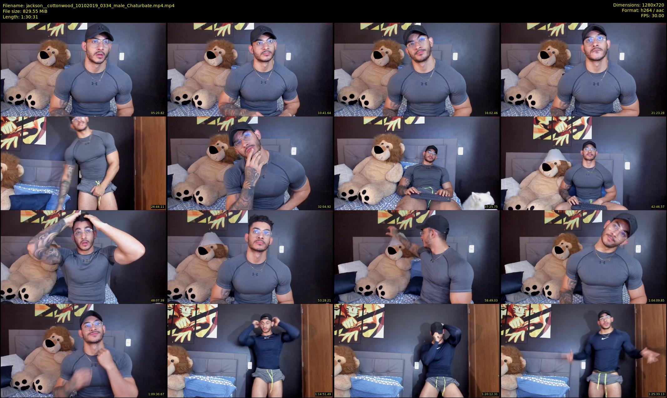 jackson__cottonwood — 91 minute Chaturbate male cam show recording, 720p, Oct 10, 2019