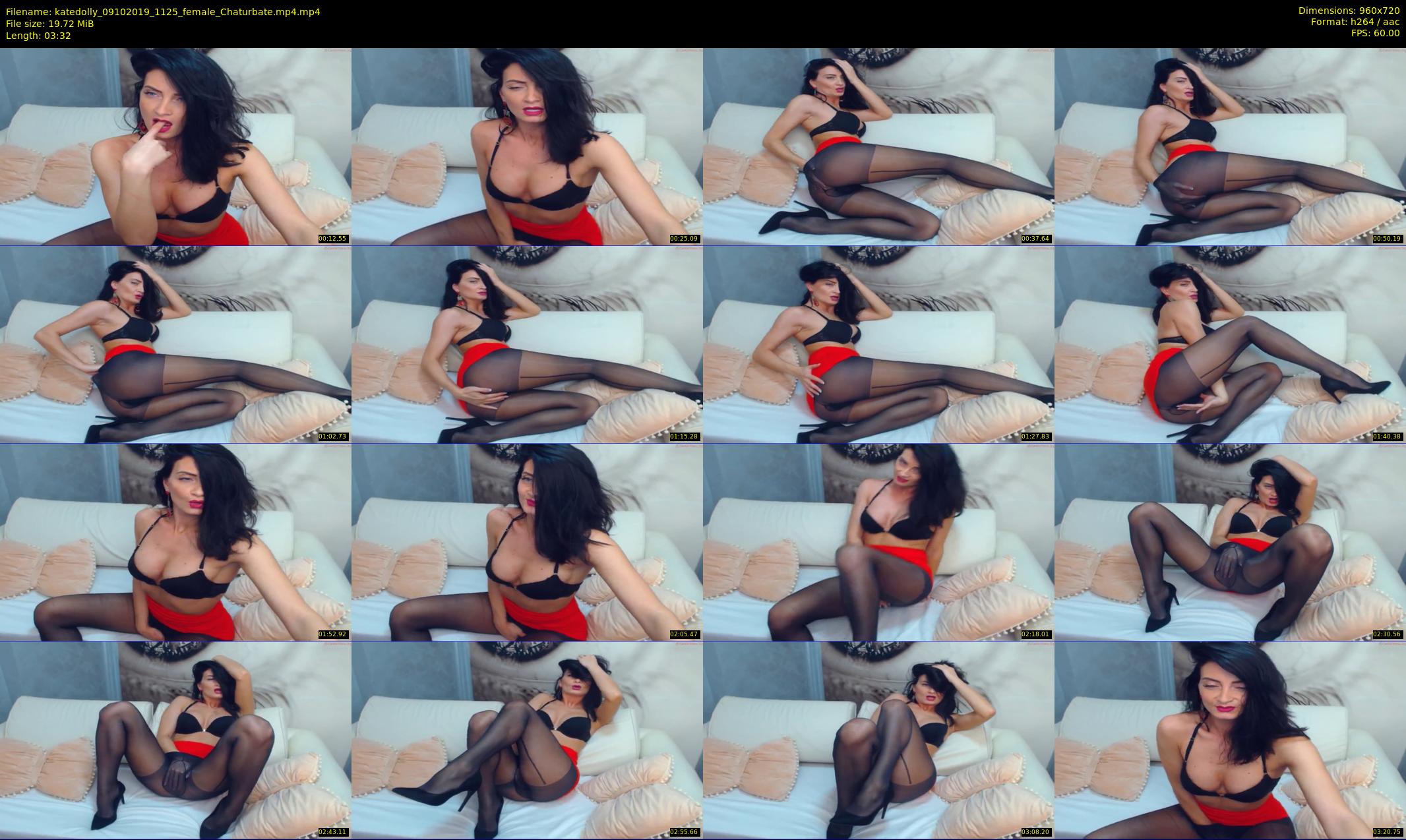 katedolly — 4 minute Chaturbate female cam show recording, 720p, Oct 9, 2019