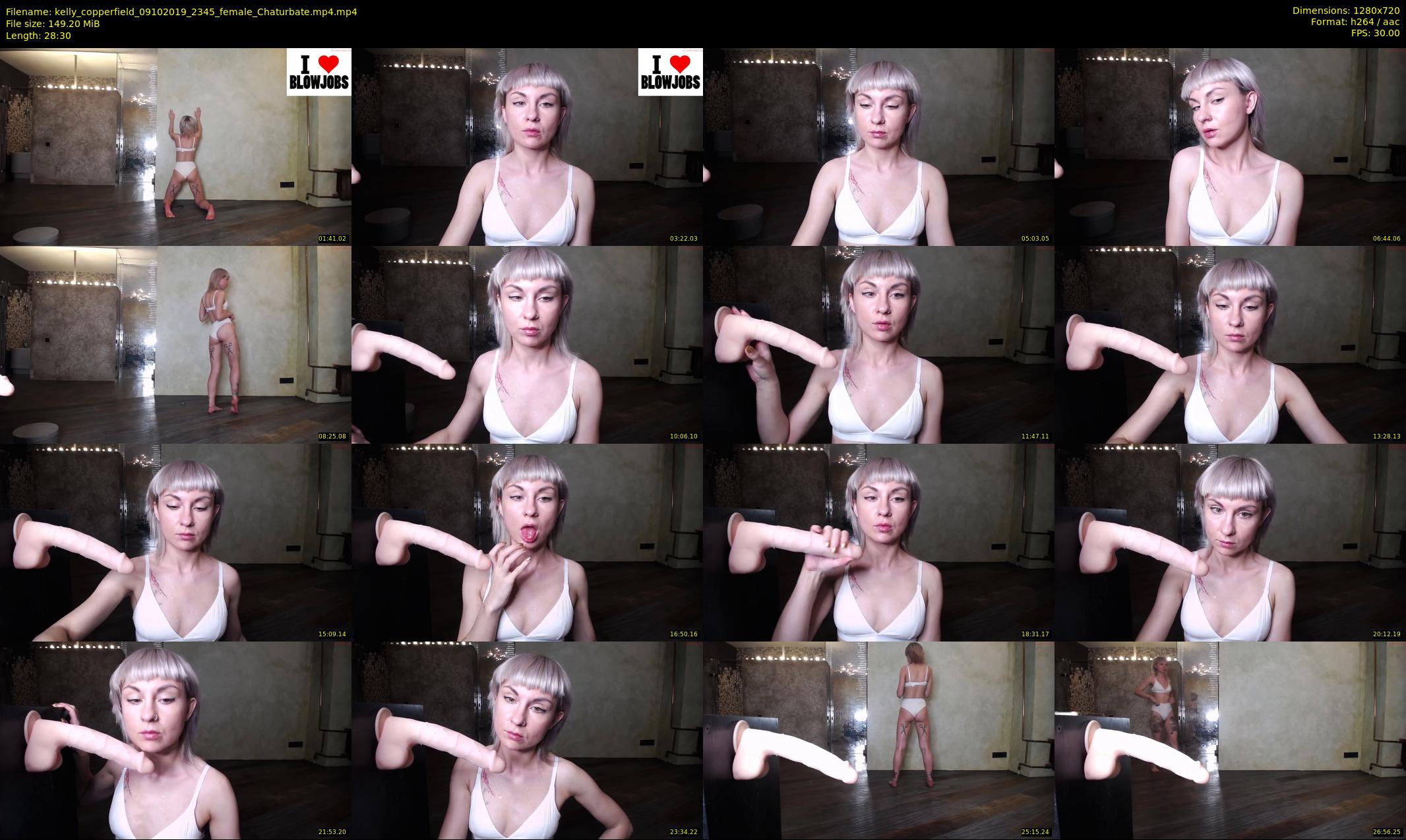 kelly_copperfield — 29 minute Chaturbate female cam show recording, 720p, Oct 9, 2019