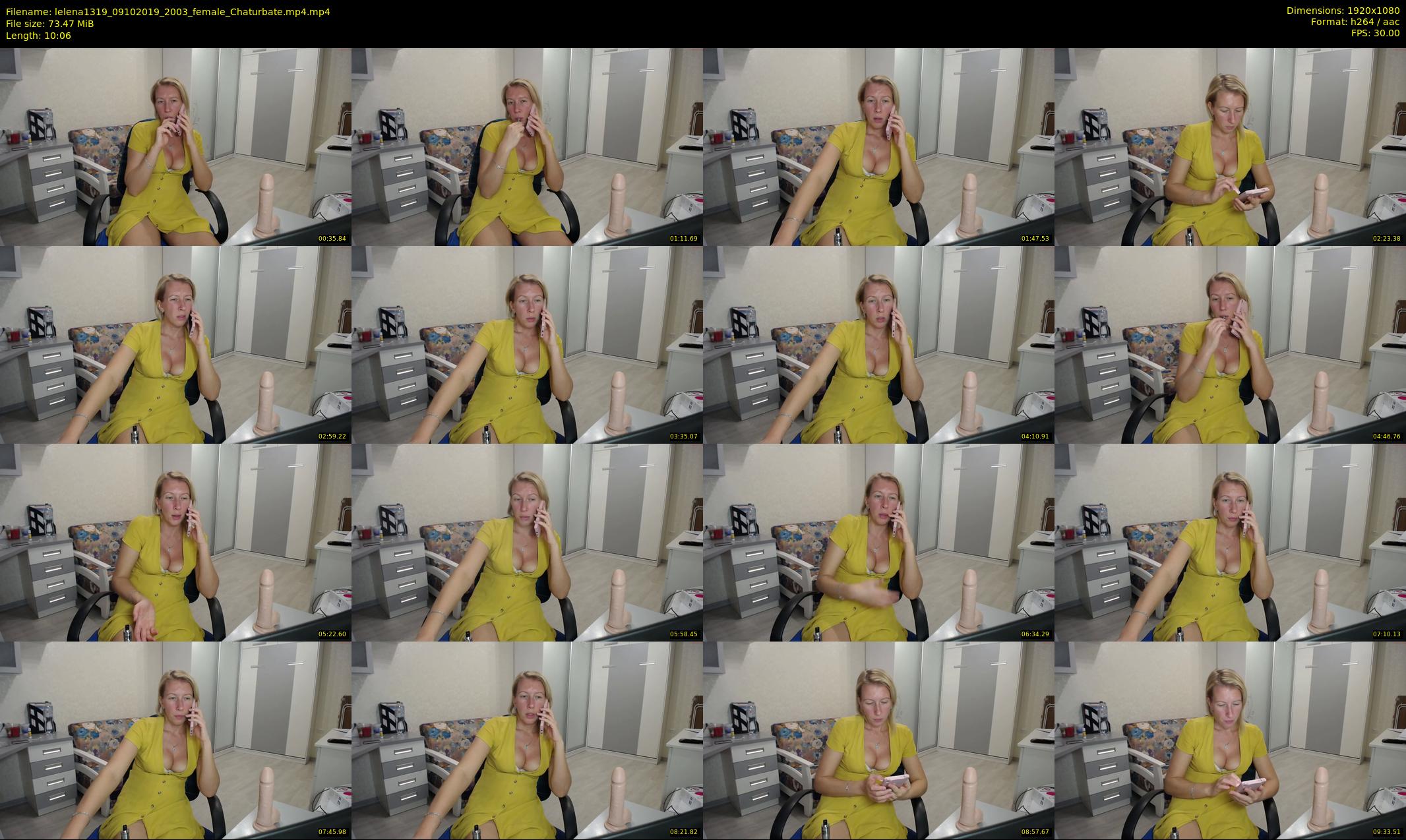 lelena1319 — 11 minute Chaturbate female cam show recording, 1080p, Oct 9, 2019